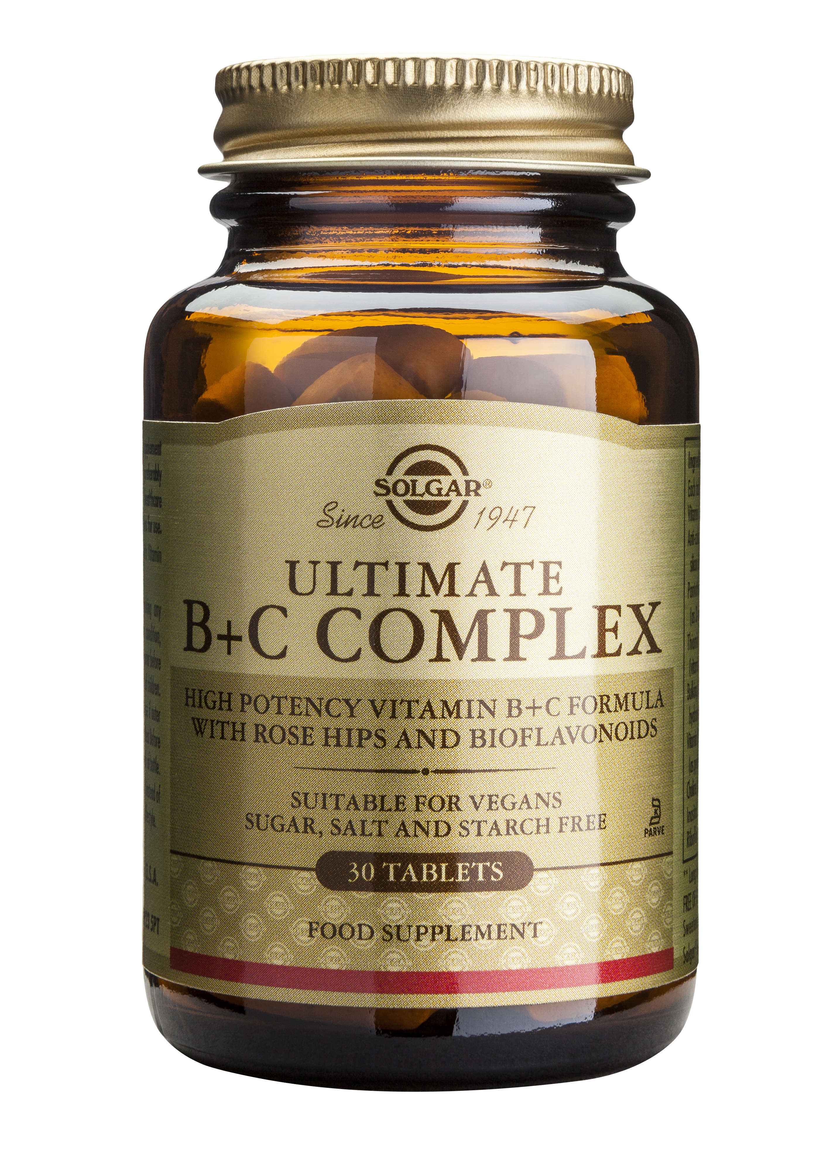 Solgar Ultimate B+C Complex 30 Tabs