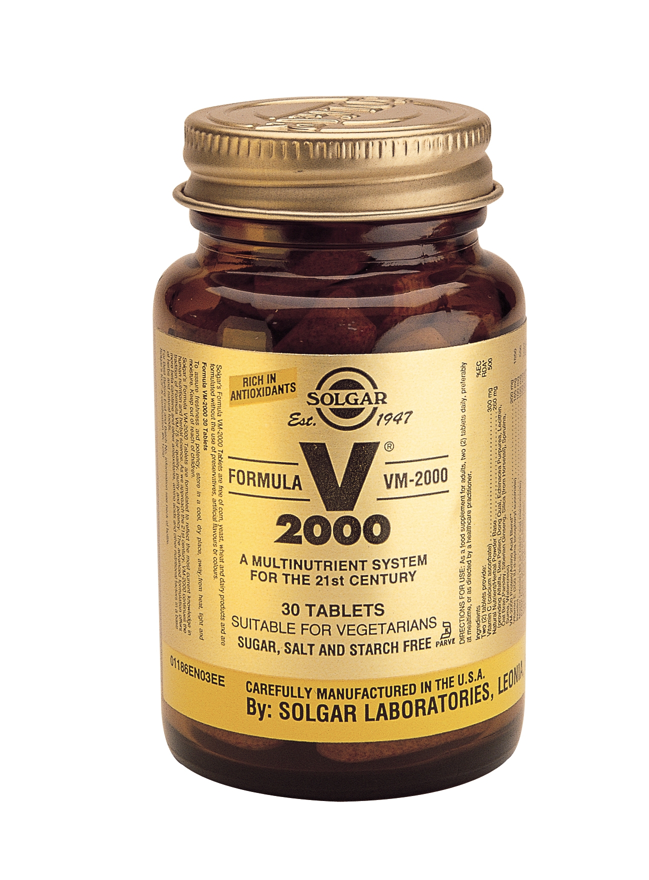 Solgar Vm 2000 30 Tabs