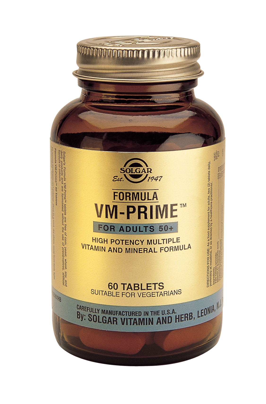 Solgar Vm Prime 60Tabs