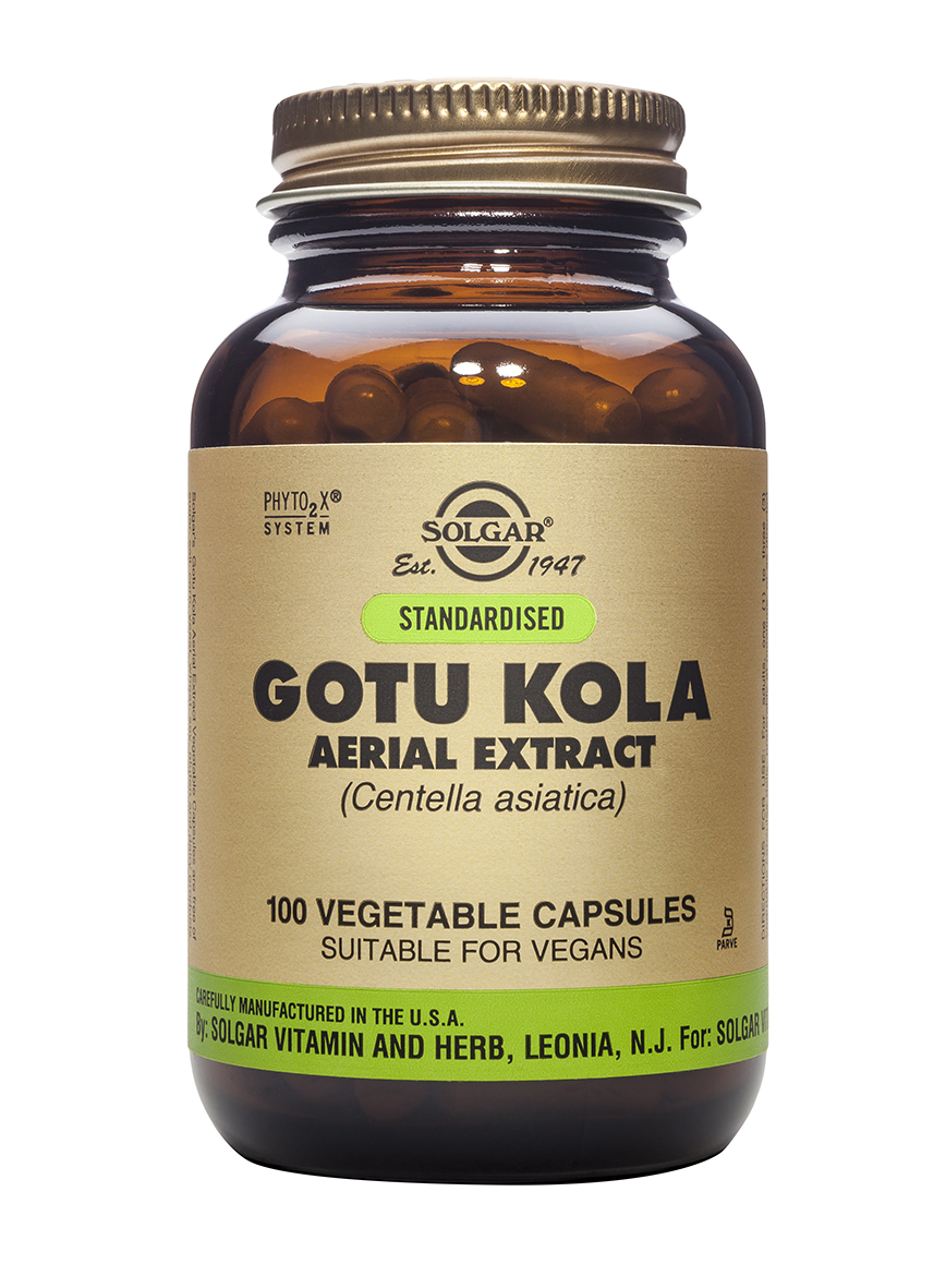 Solgar Gotu Kola Aerial Extract 100 Veg.Caps