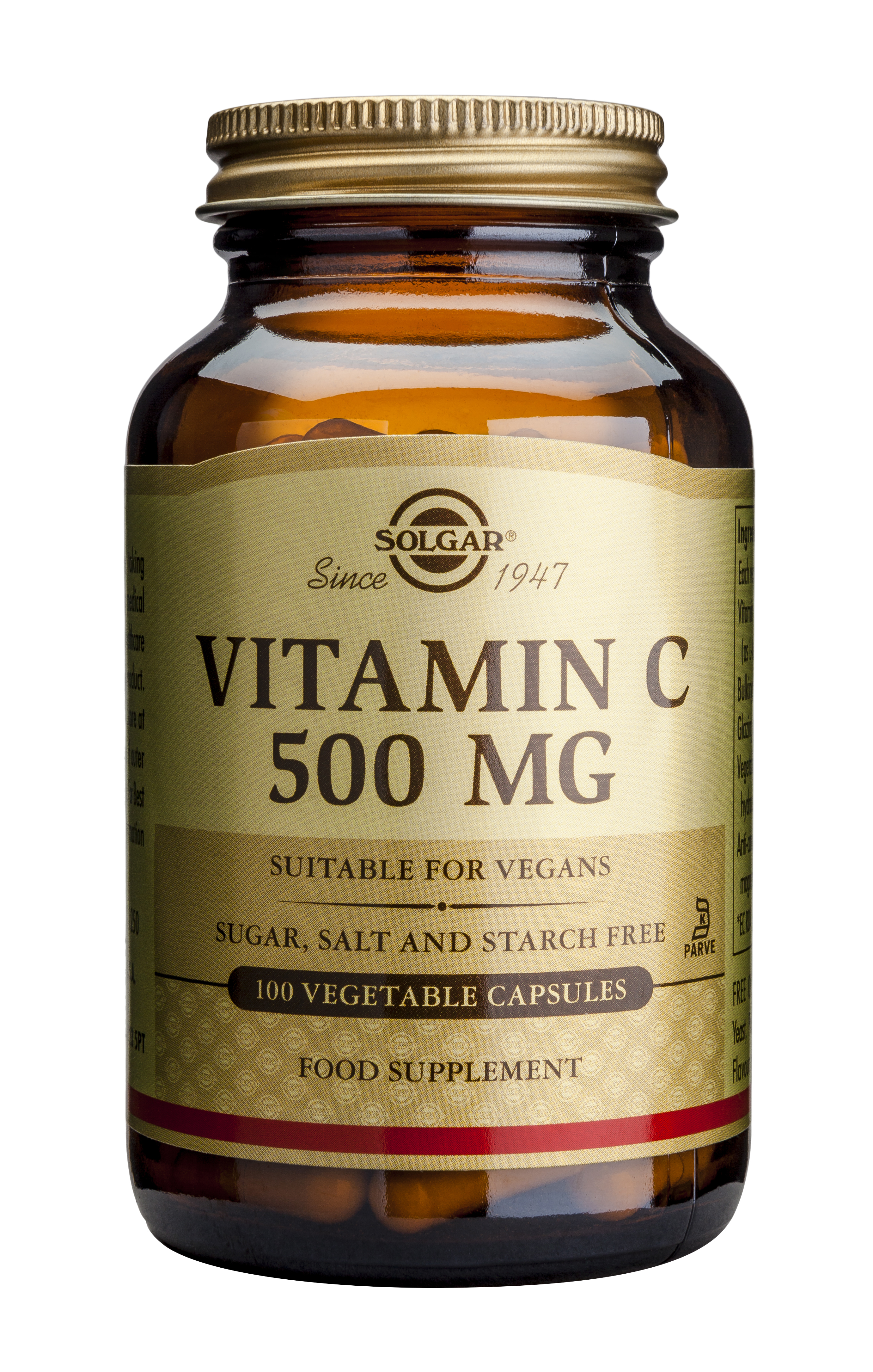 Solgar Vitamin C 500Mg 100 Veg.Caps