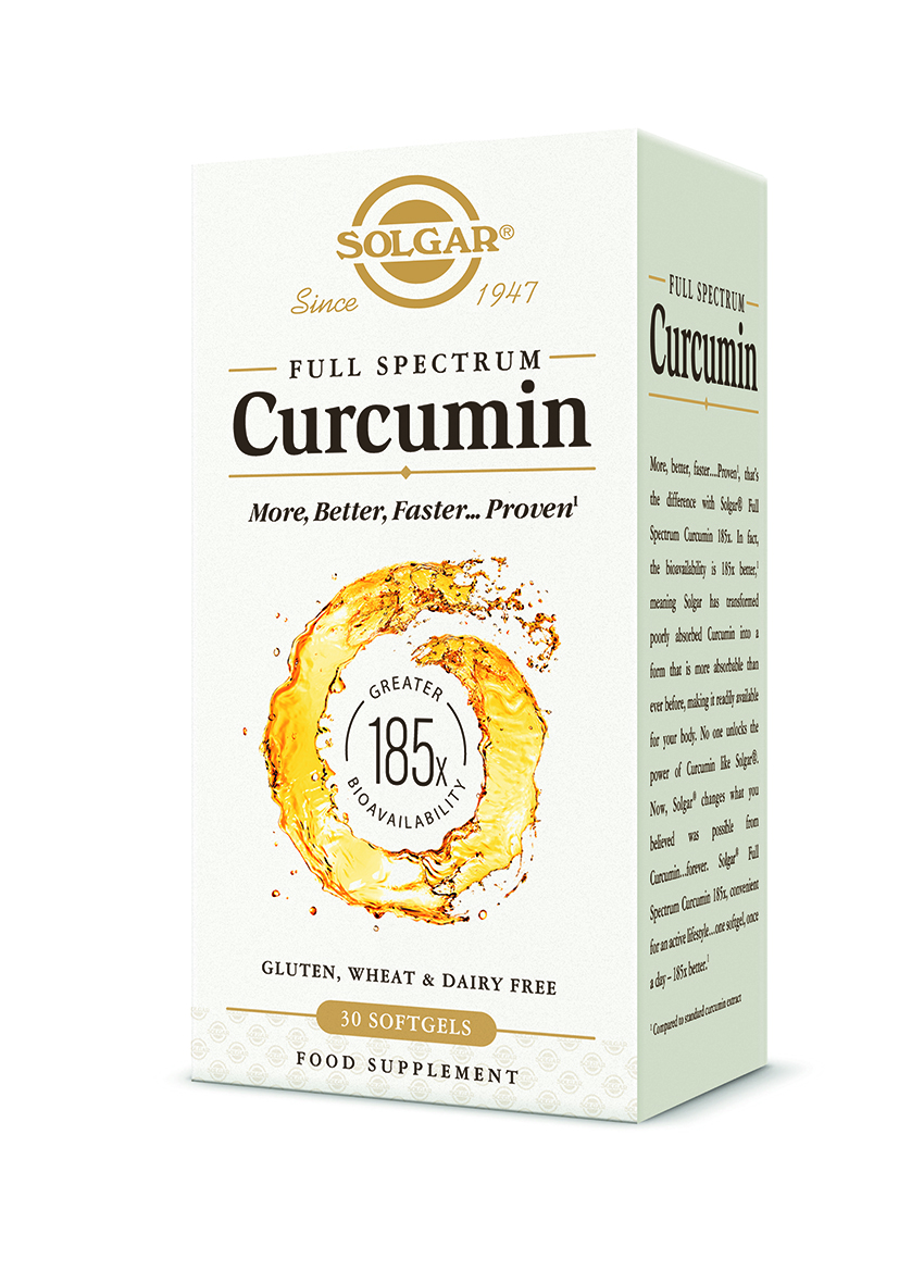 Solgar Curcumin Full Spectrum 30 Softgels