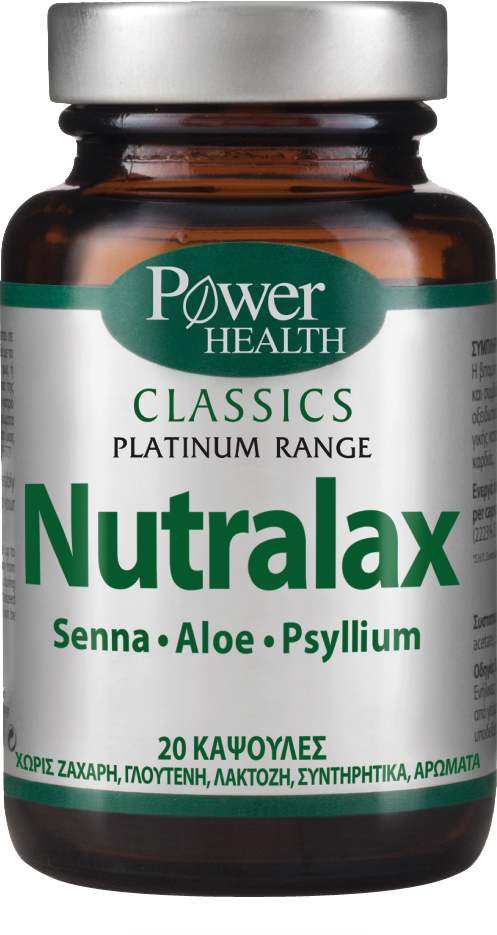 Power Health Classics Platinum - Nutralax 20 Caps