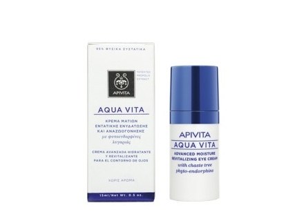 Apivita Aqua Vita Κρέμα Εντατικής Ενυδάτωσης Και Αναζωογόνησης Ματιών 15Ml