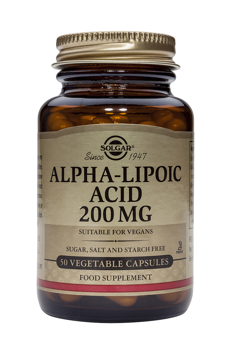 Solgar Alpha Lipoic Acid 200Mg Veg.Caps 50S