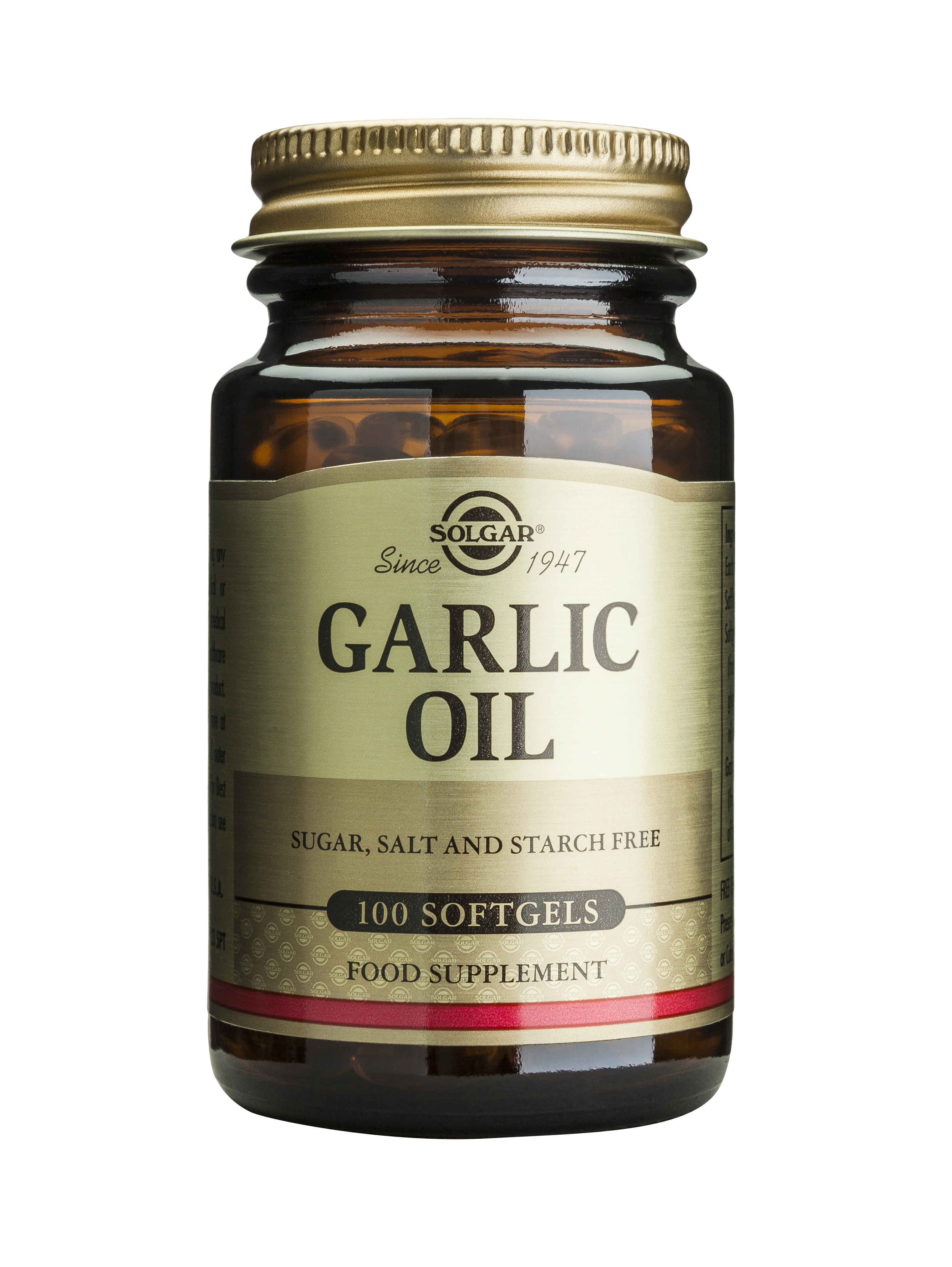 Solgar Garlic Oil Softgels 100S