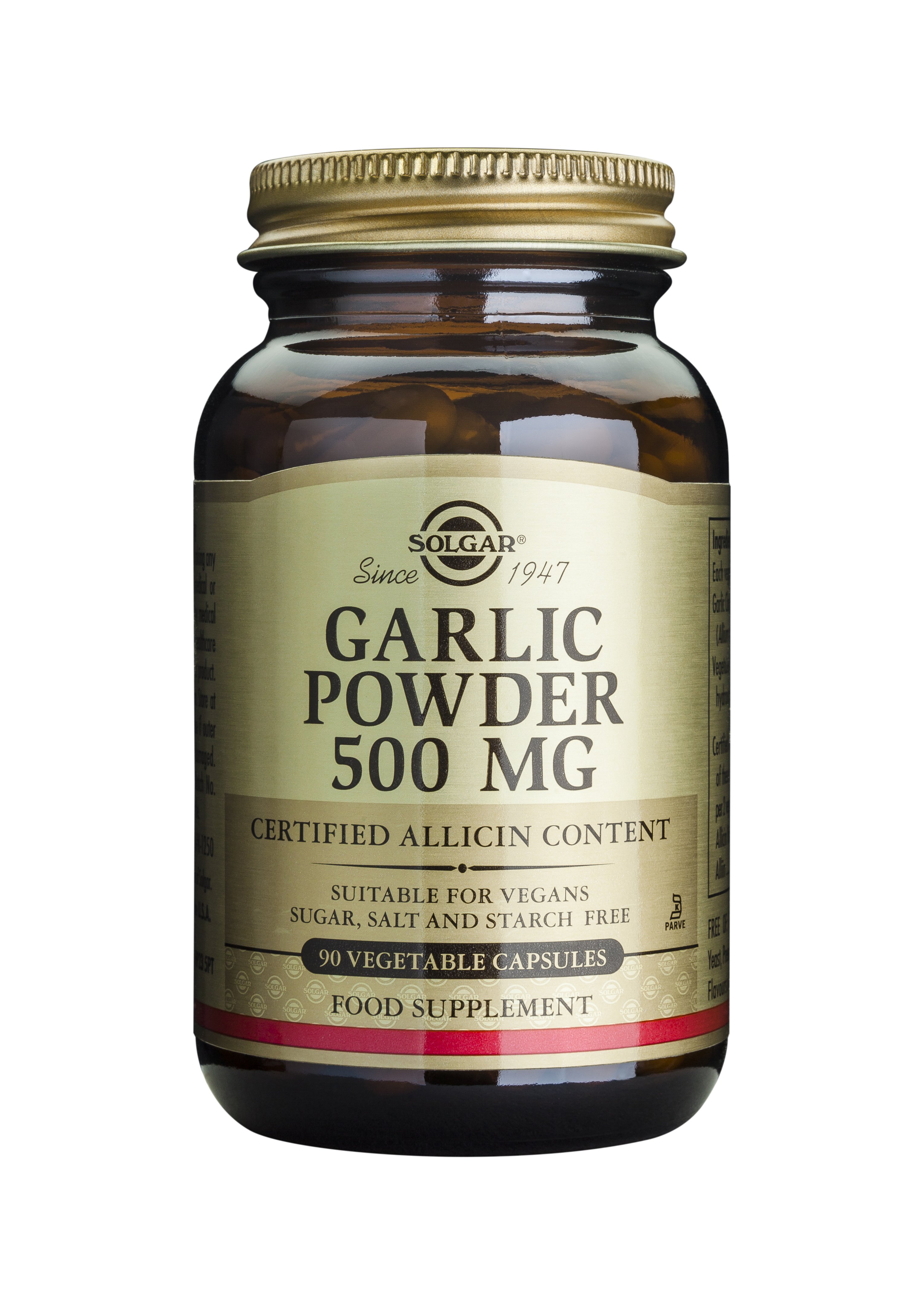 Solgar Garlic Powder 500Mg Veg.Caps 90S