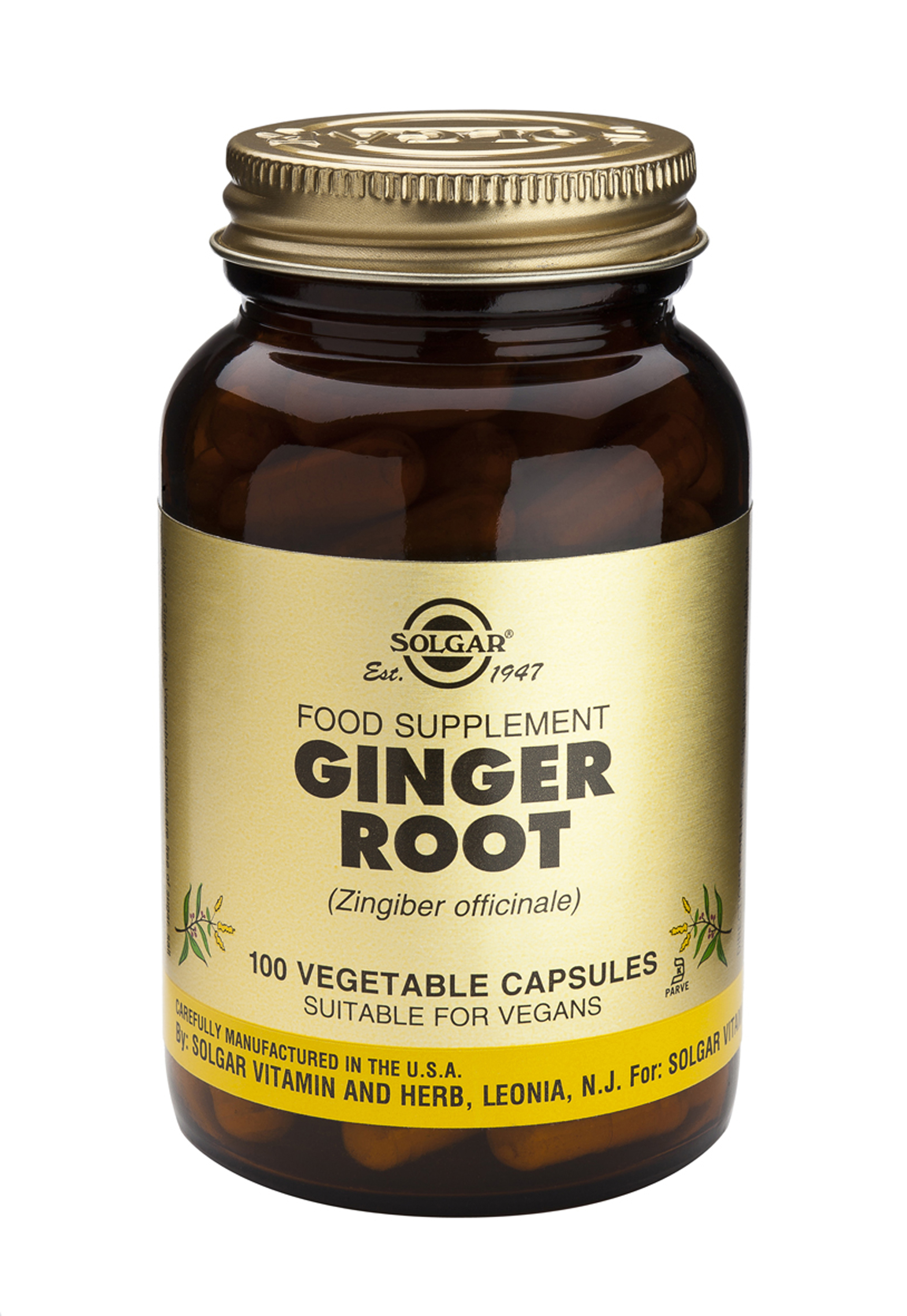 Solgar Ginger Root Veg.Caps 100S