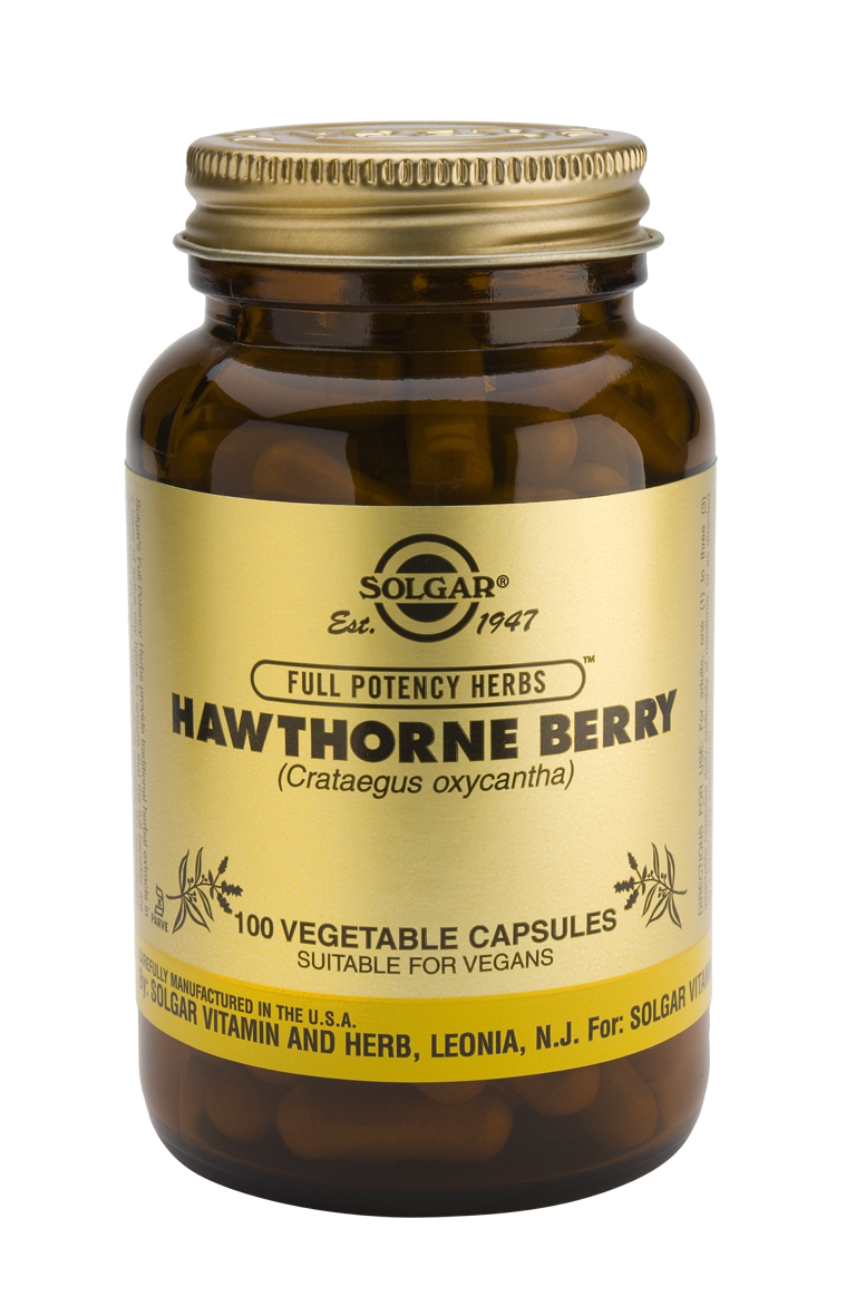 Solgar Hawthorne Berry Veg.Caps 100S
