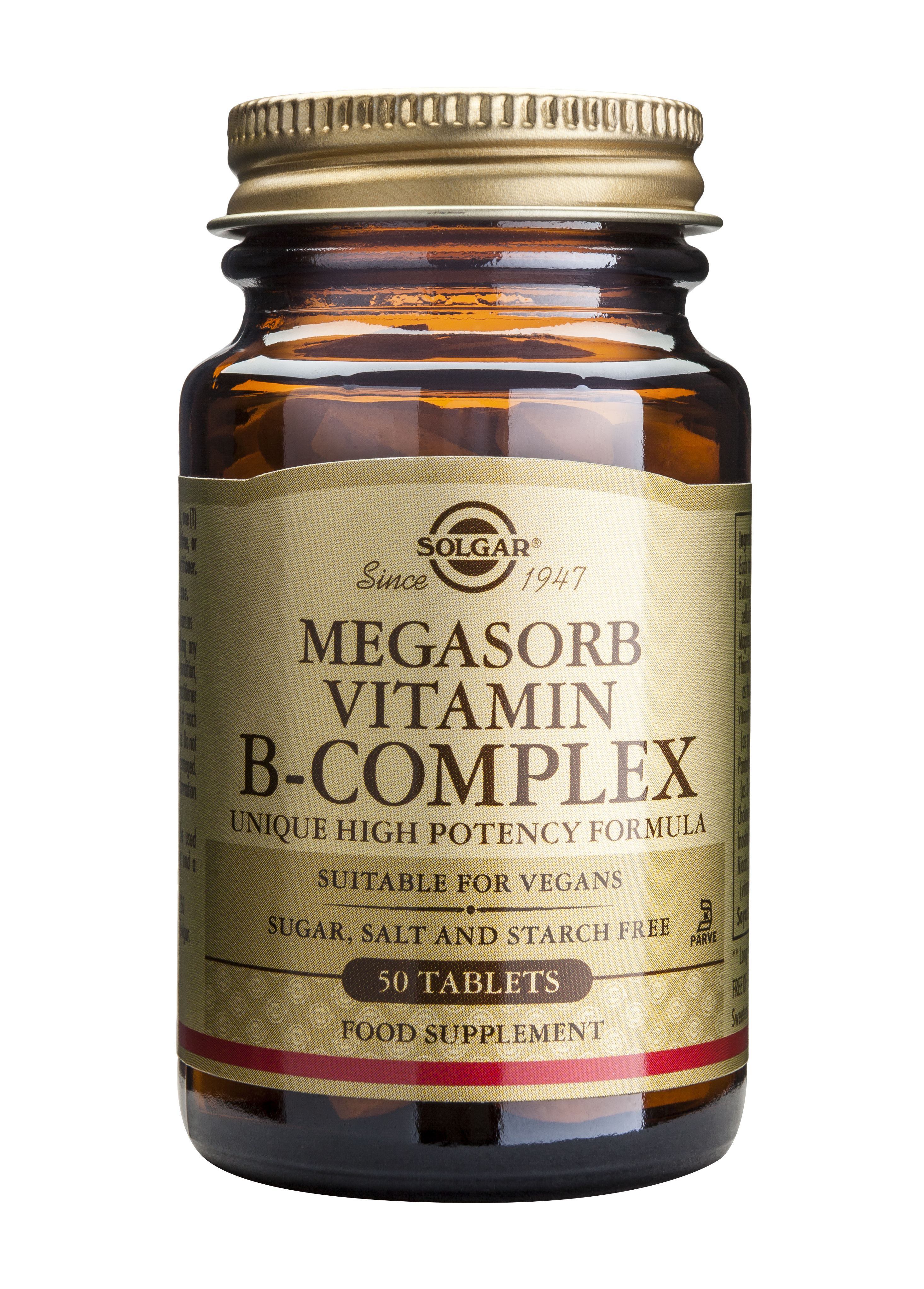 Solgar Megasorb B-Complex 50 Tabs 50