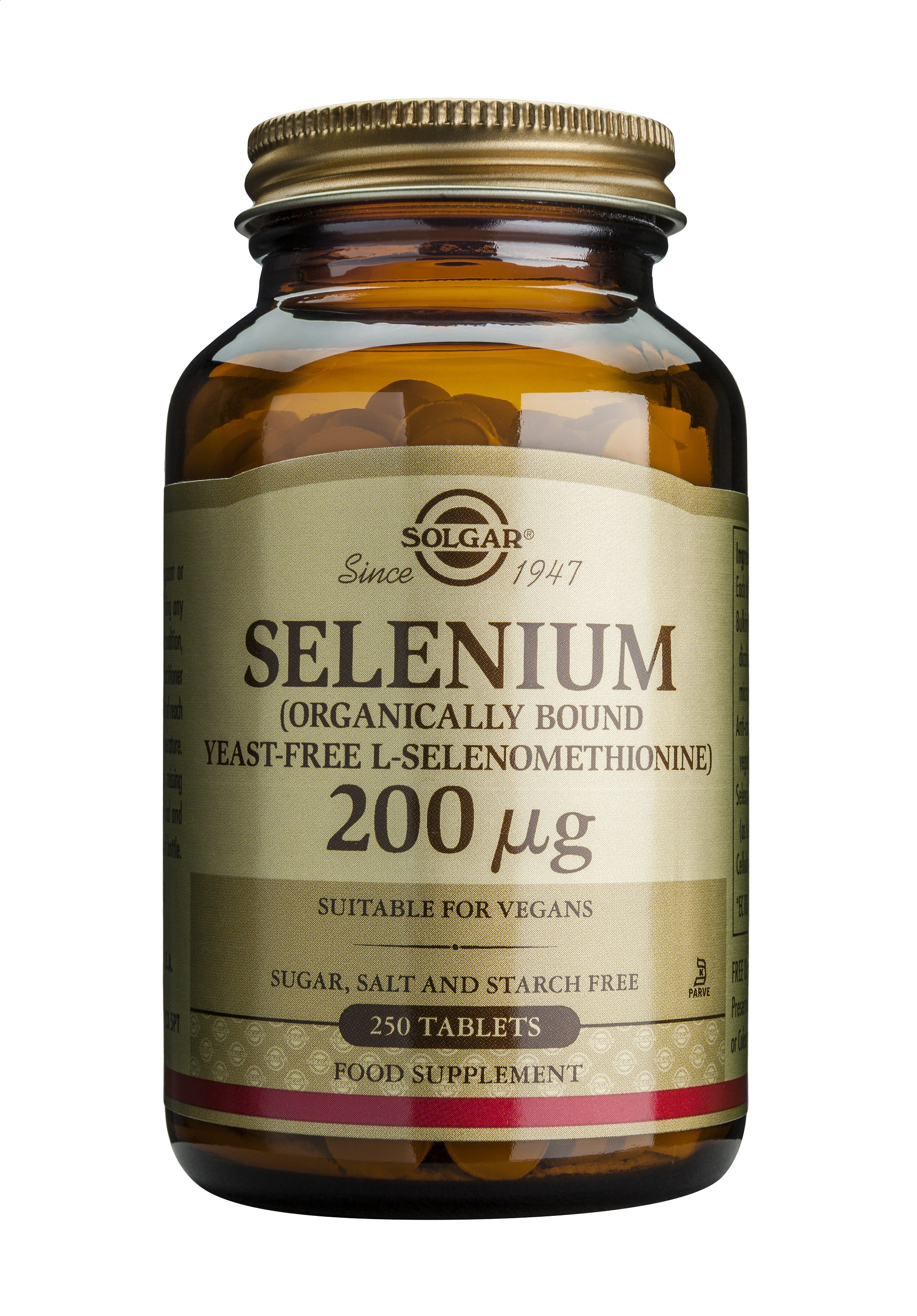 Solgar Selenium 200Mcg Tabs 250S