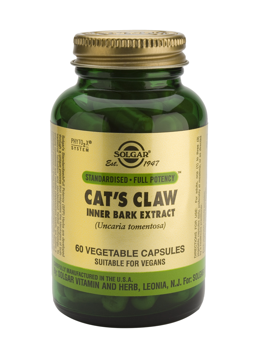Solgar Cat's Claw Inner Bark Extract Veg.Caps 60S