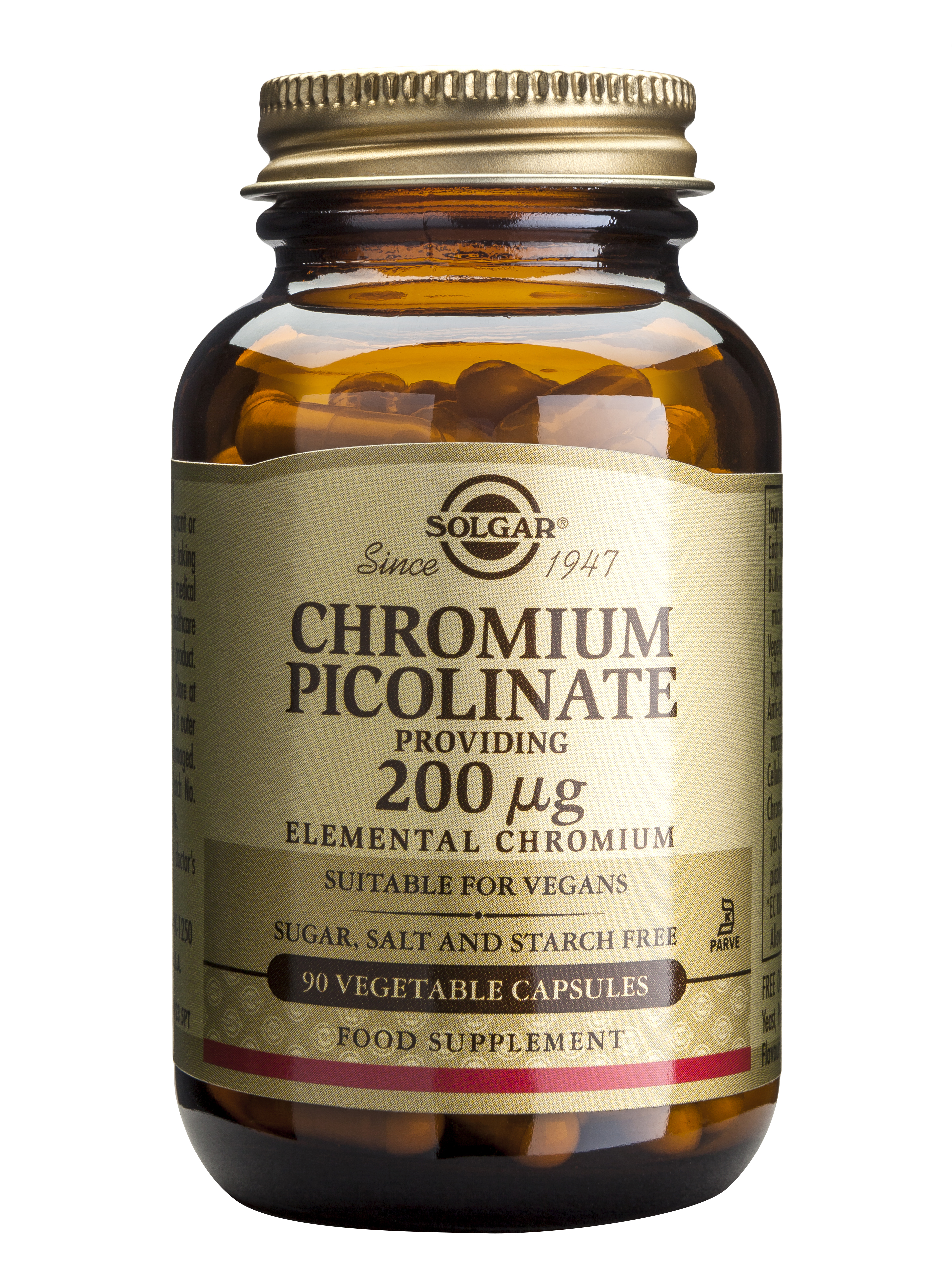 Solgar Chromium Picolinate 200Mcg Veg.Caps 90S