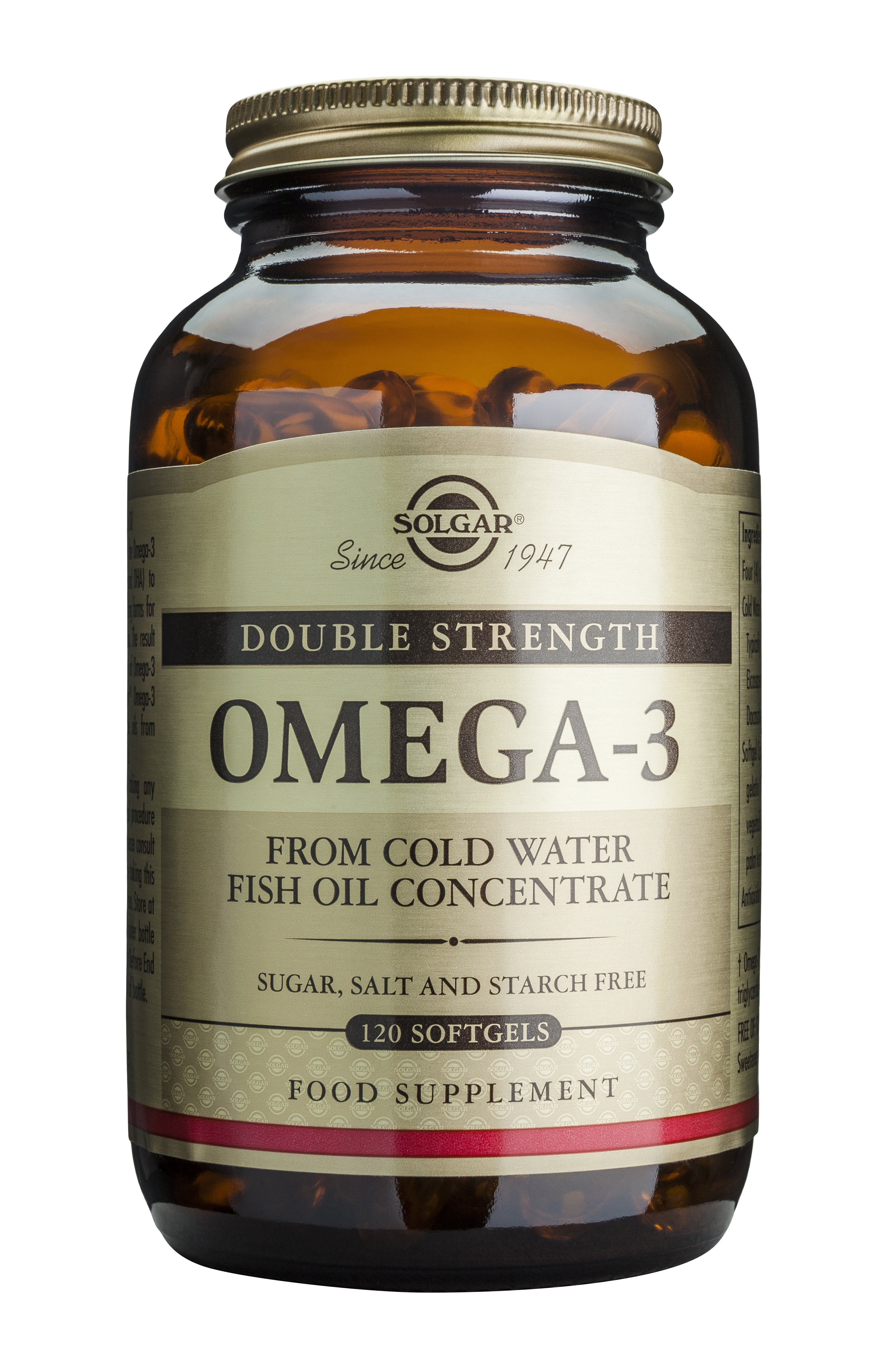 Solgar Omega-3 Double Strength 700Mg Softgels 120S