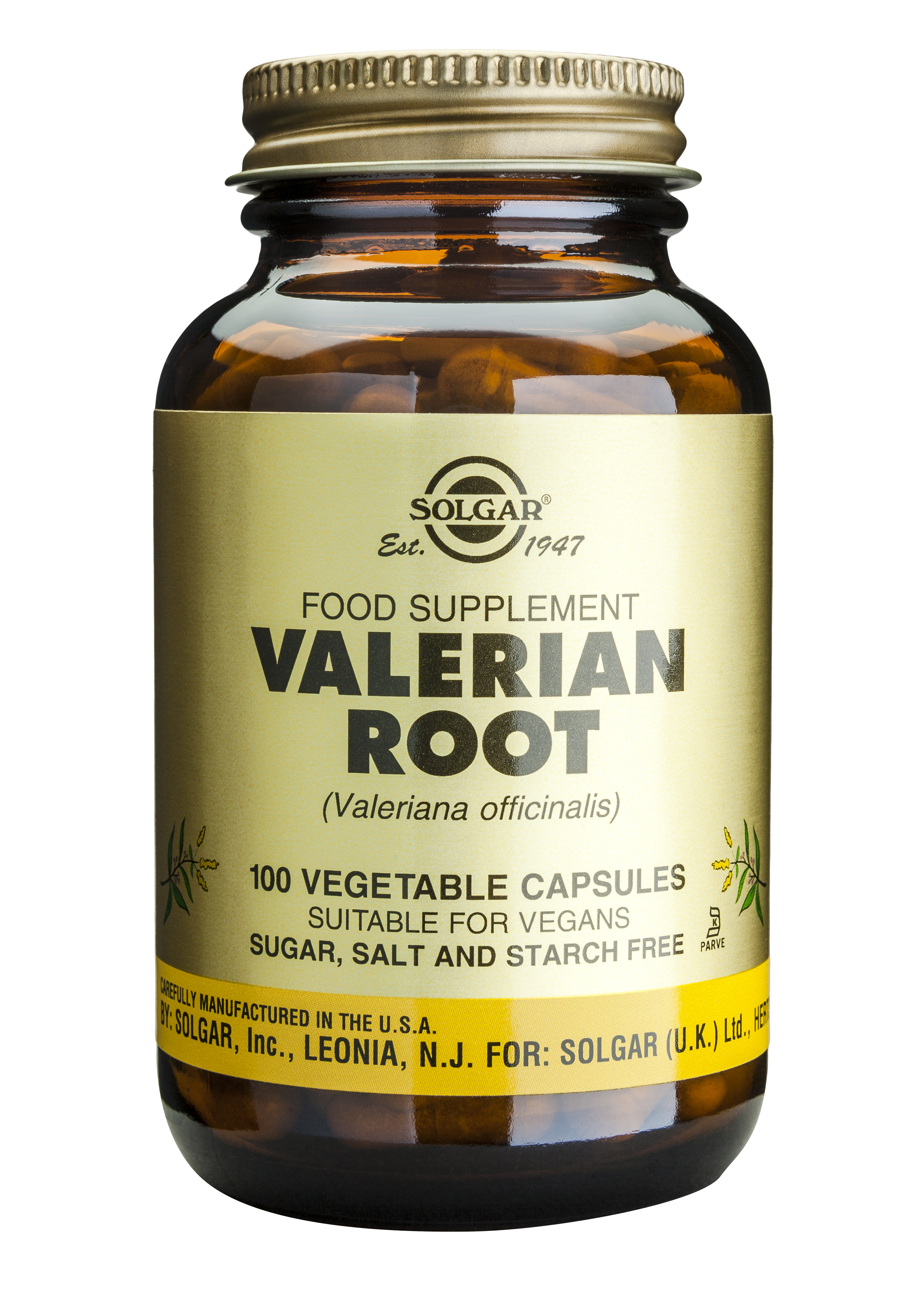 Solgar Valerian Root Veg.Caps 100S