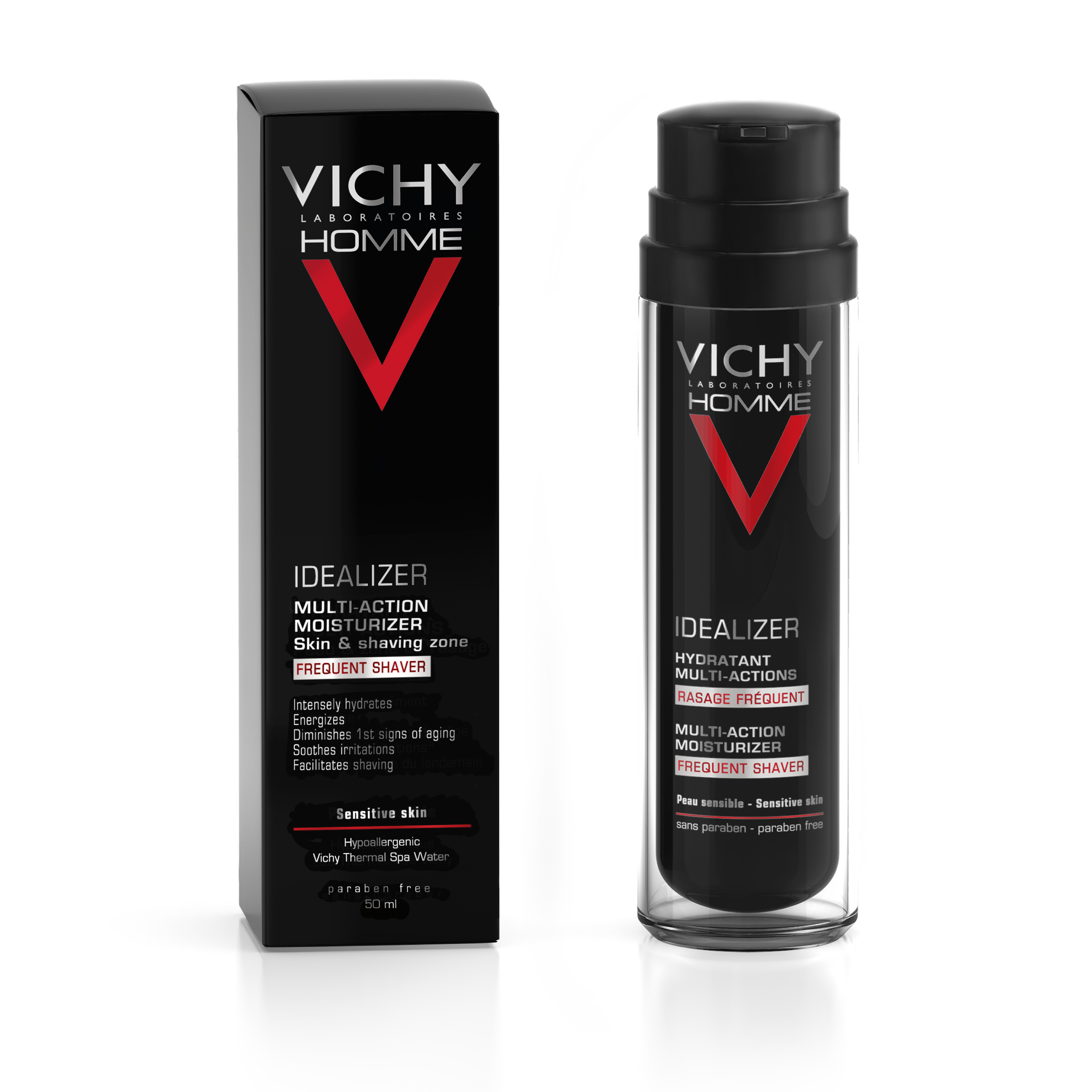 Vichy Homme Idealizer Peau Rasse 50Ml