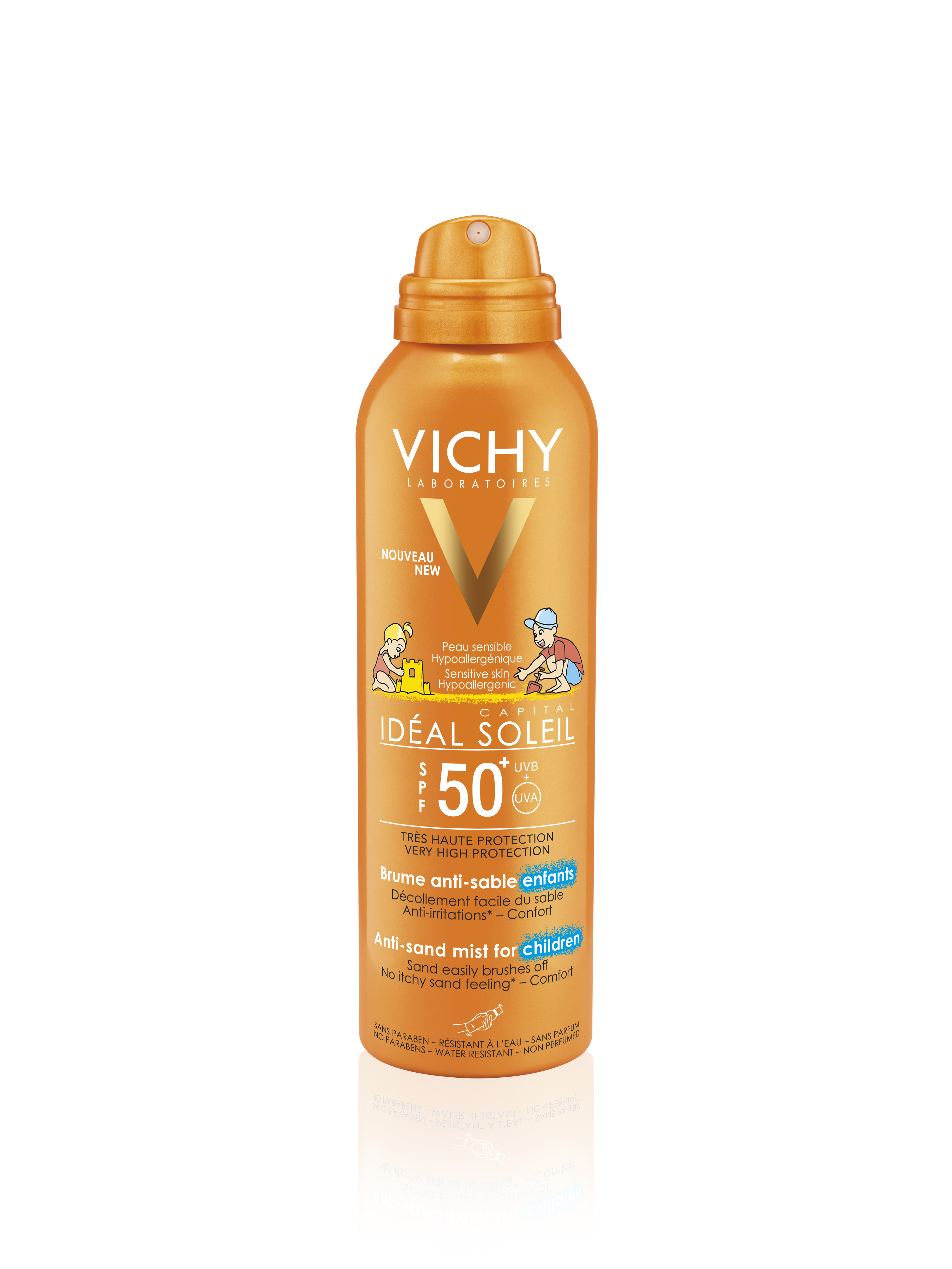 Vichy Ideal Soleil SPF50+  Enfants Antisand Spray 200Ml