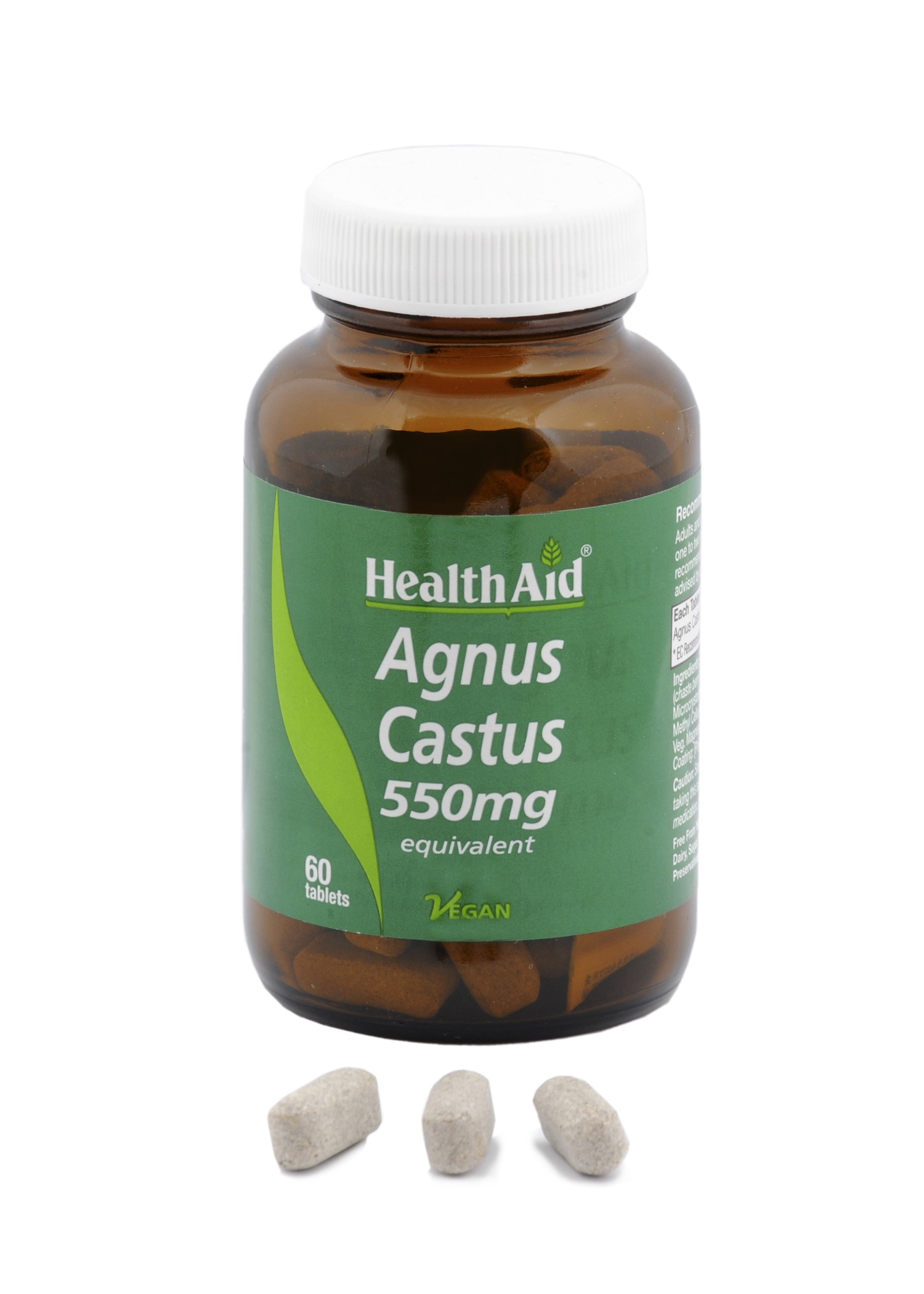 Health Aid Agnus Castus 550Mg 60Tabs