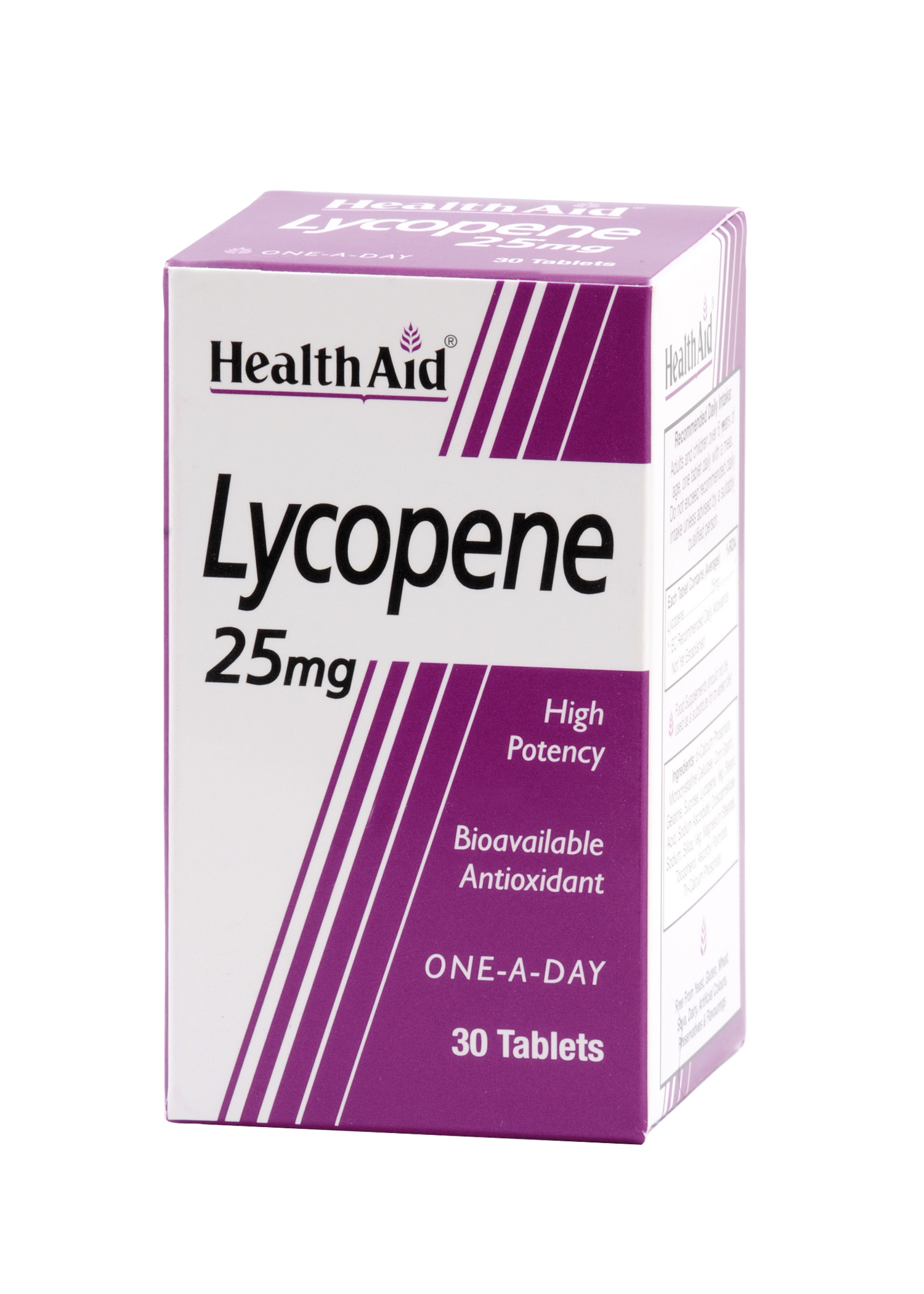 Health Aid Lycopene 25Mg 30Tabs