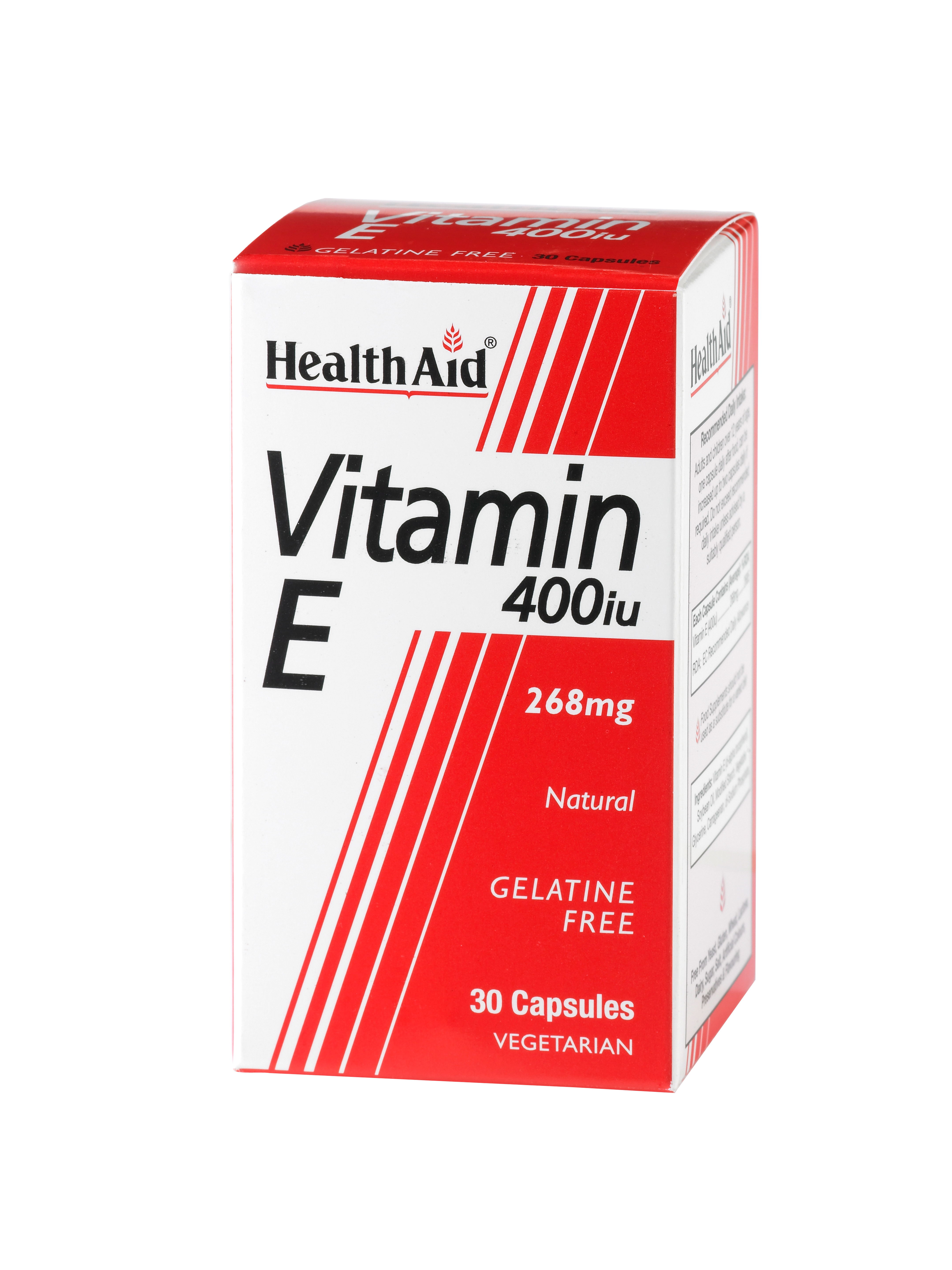 Health Aid Vit E 400 I.U. 30 Caps