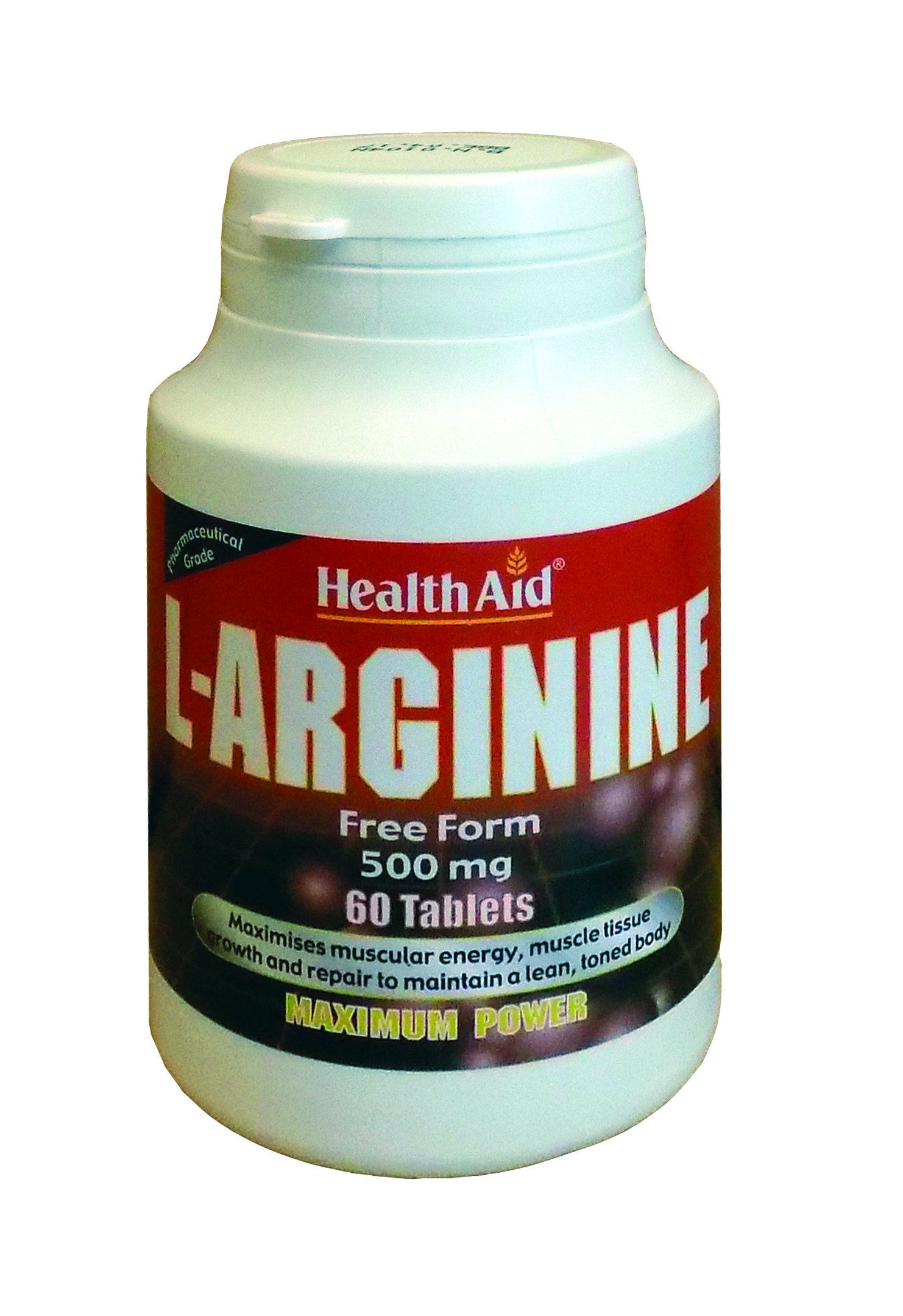 Health Aid L-Arginine 500Mg 60Tabs