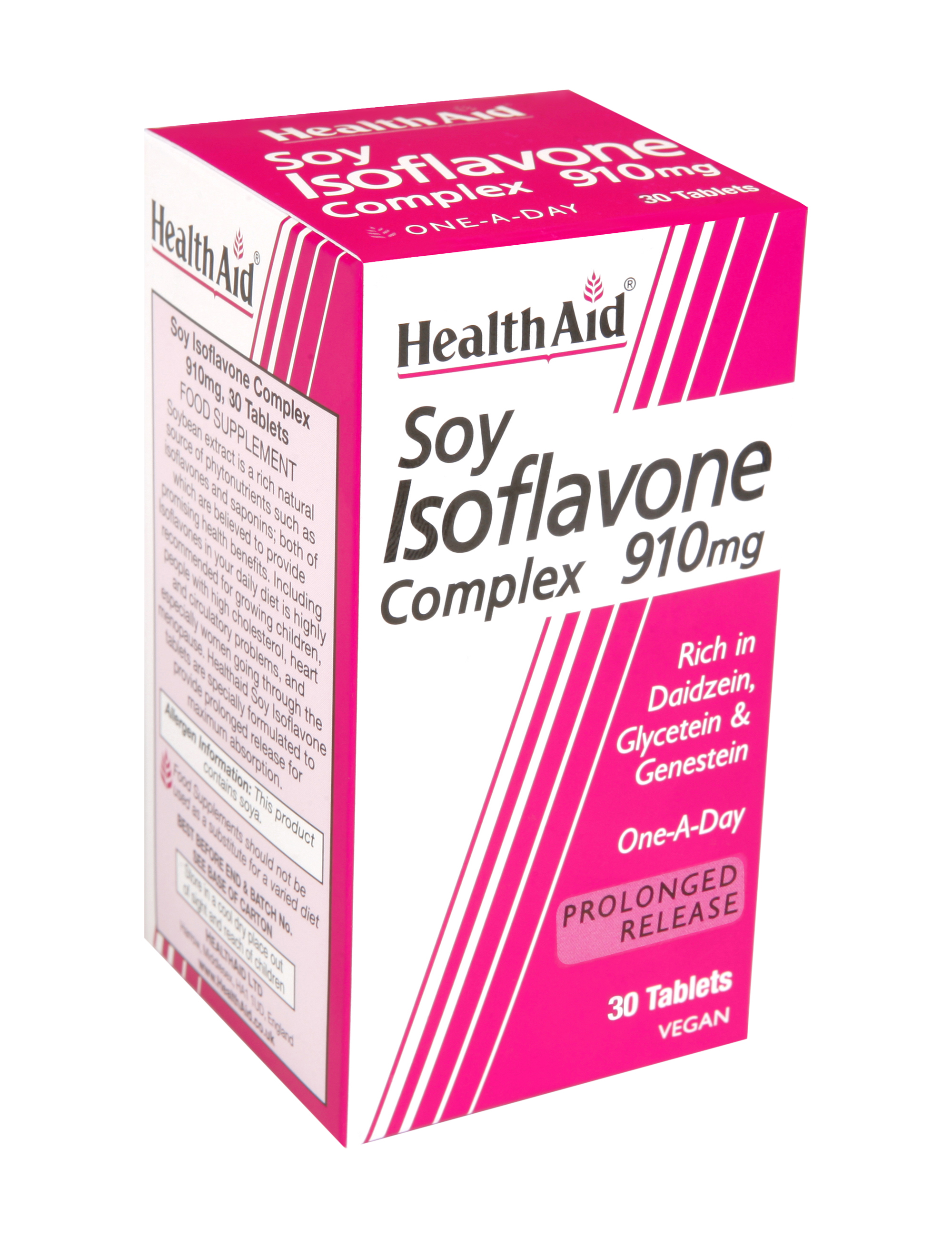Health Aid Soy Isoflavone Complex 910Mg 30Tabs