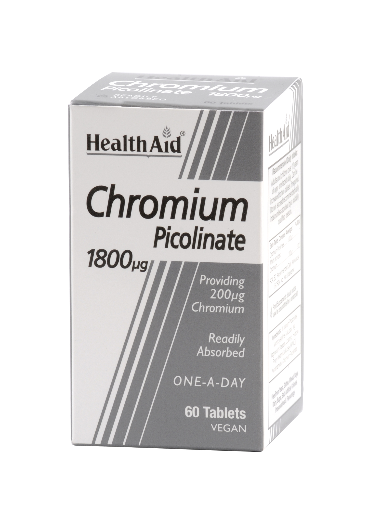 Health Aid Chromium Picolinate 1800Μg 60Tb
