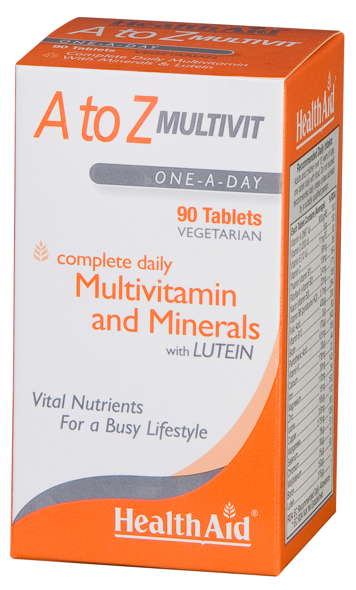 Health-Aid A To Z Multivit Tablets 90 S