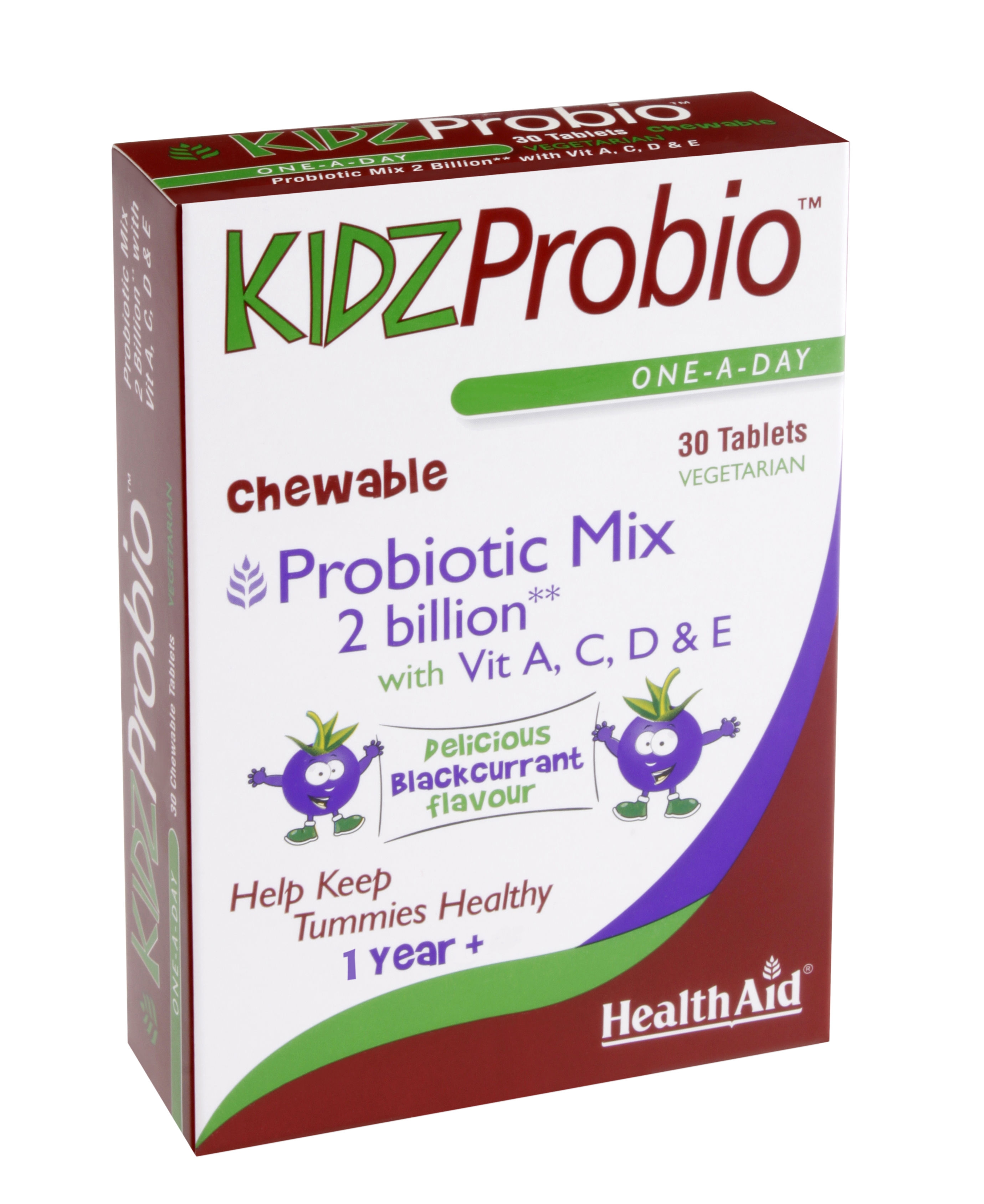 Health Aid Kidz Probio 30Tabs Chewable