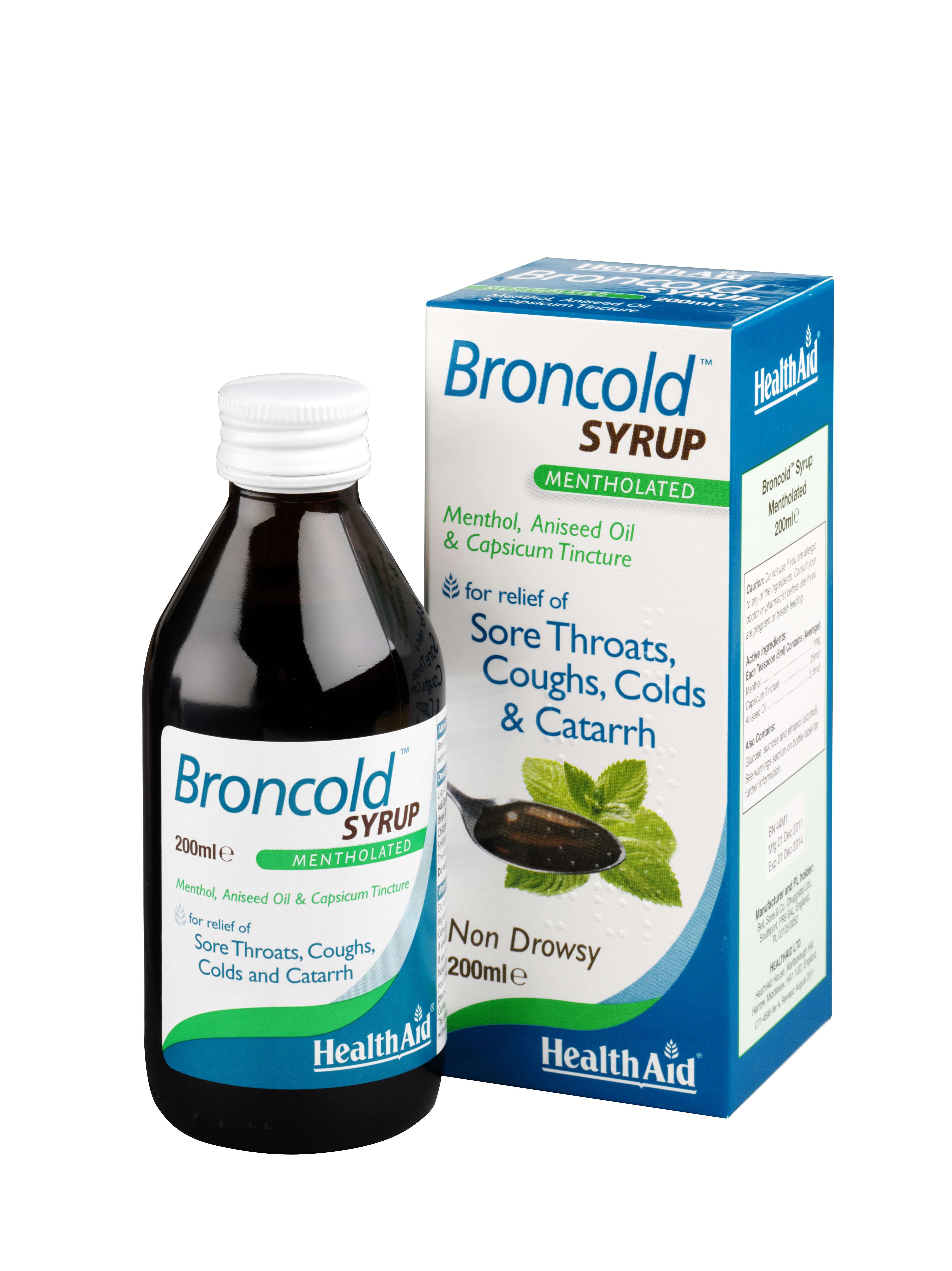Health Aid Broncold Syrup 200 Ml