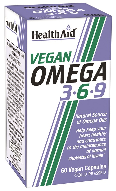 Health Aid Vegan Omega 3-6-9 60 Caps