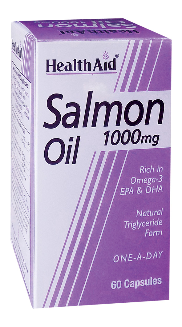 Health Aid Salmon Oil Concentrate 1000Mg 60Caps