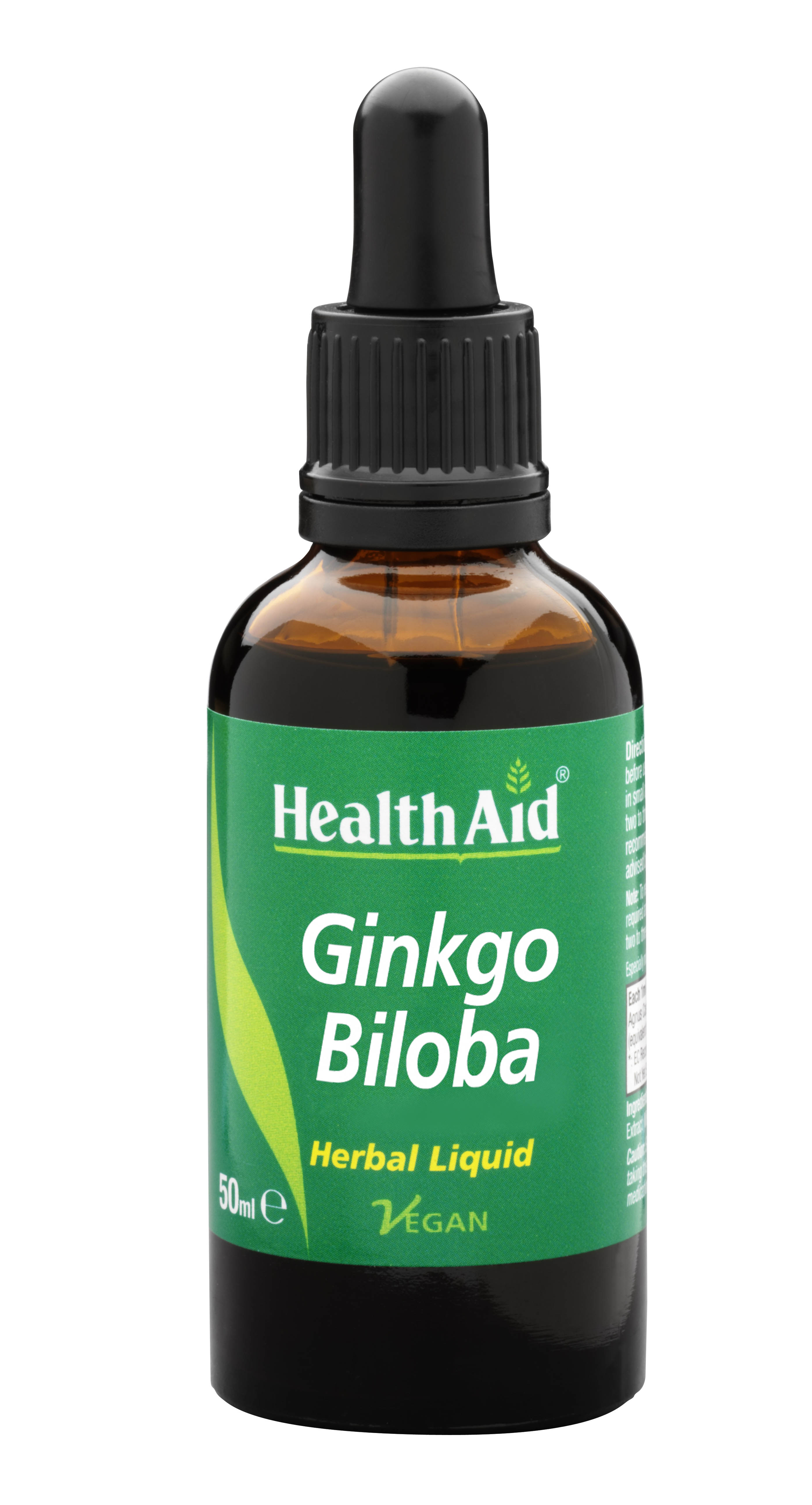 Health Aid Ginkgo Biloba Liquid 50Ml