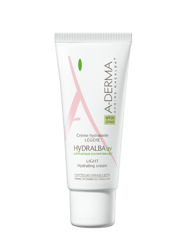 A-Derma Hydralba Creme Hydratante UV Legere Spf20 40Ml