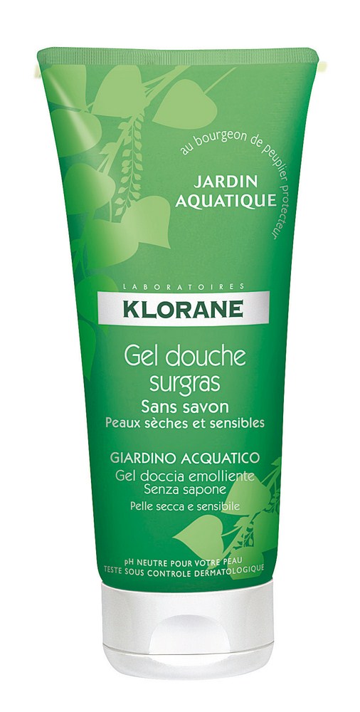 Klorane Gel Douche Surgras Jardin Aquatique 200Ml