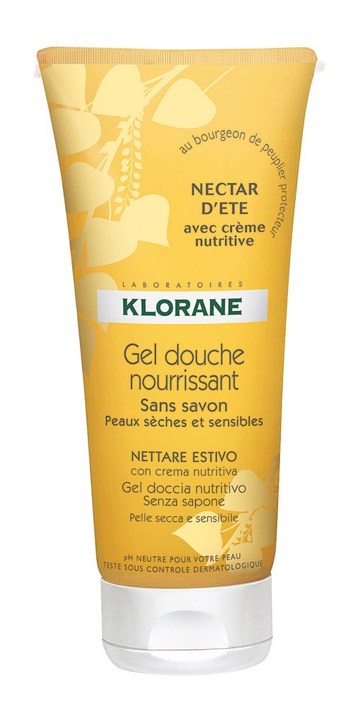 Klorane Gel Douche Nourrissant Nectar D'Ete 200Ml