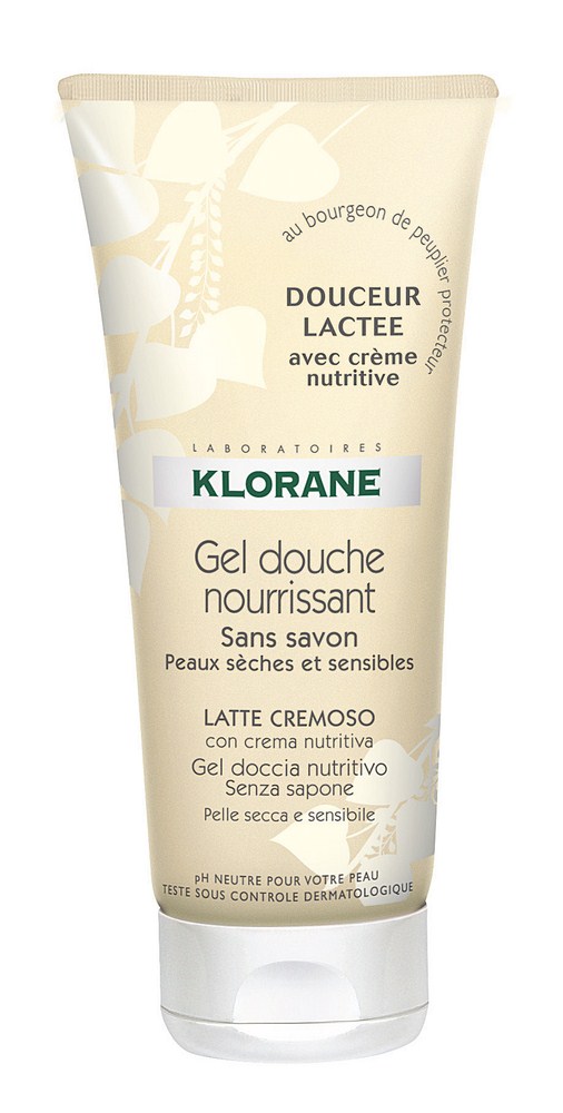 Klorane Gel Douche Nourrissant Douceur Lactee 200Ml