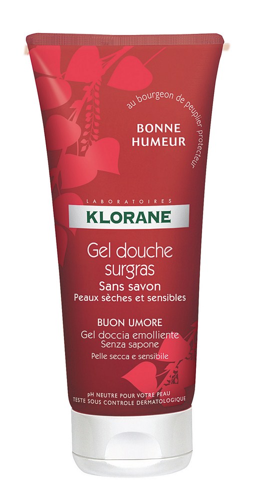 Klorane Gel Douche Surgras Bonne Humeur 200Ml