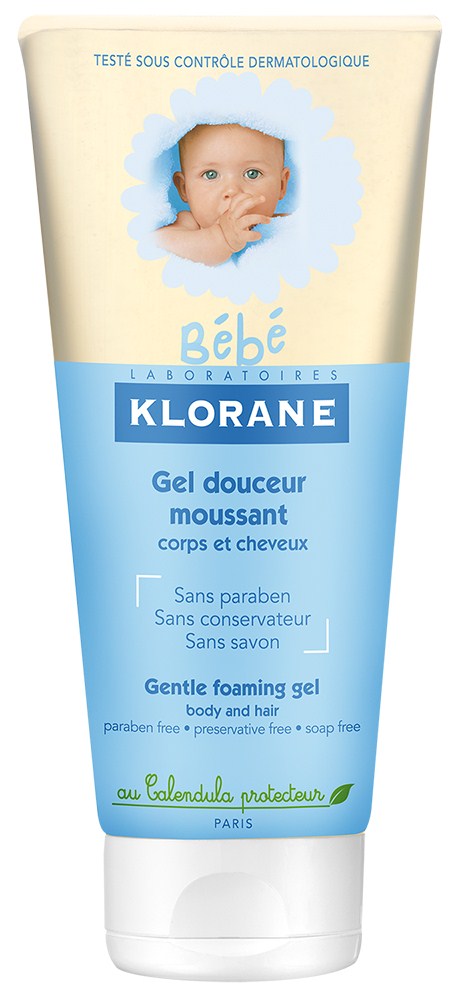 Klorane Βebe Gel Douceur Moussant 200Ml