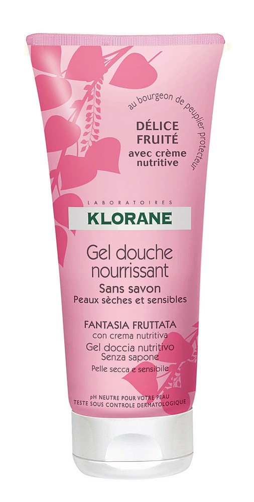 Klorane Gel Douche Nourrissant Fruite 200Ml