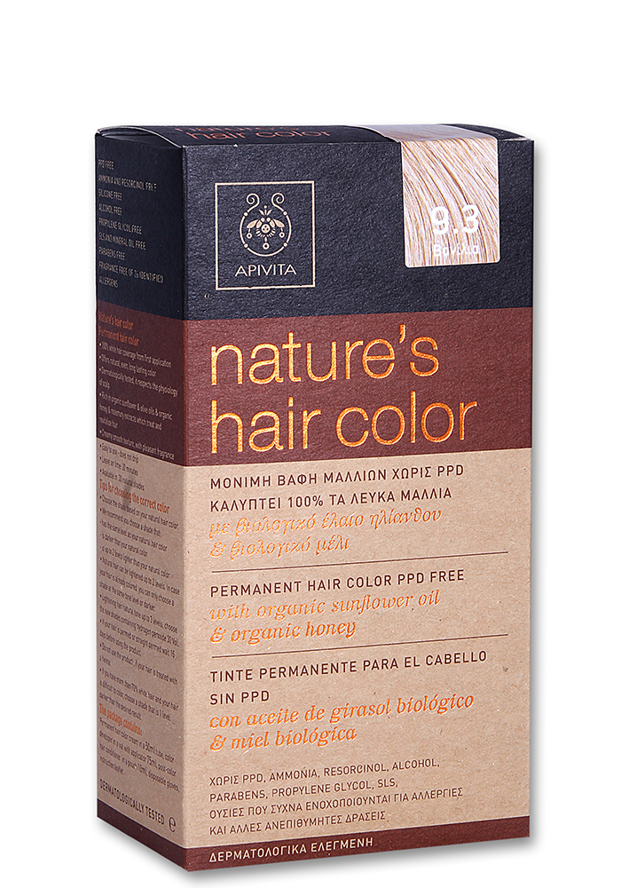 Apivita Nature S Hair Color N9,3 Βανίλια