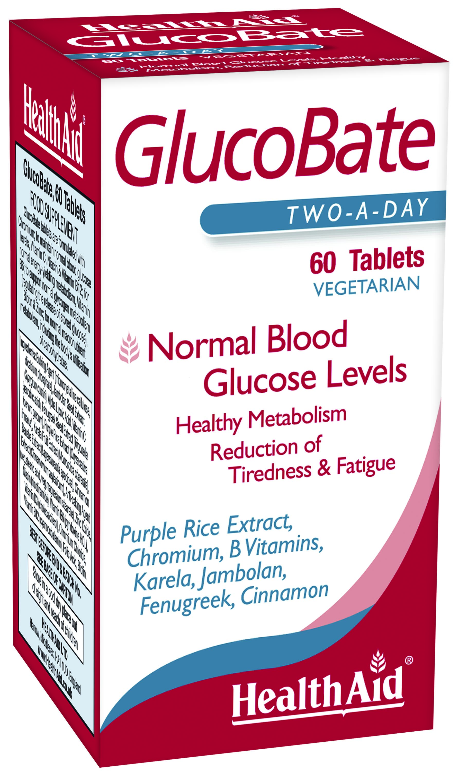 Health Aid Glucobate 60tabs