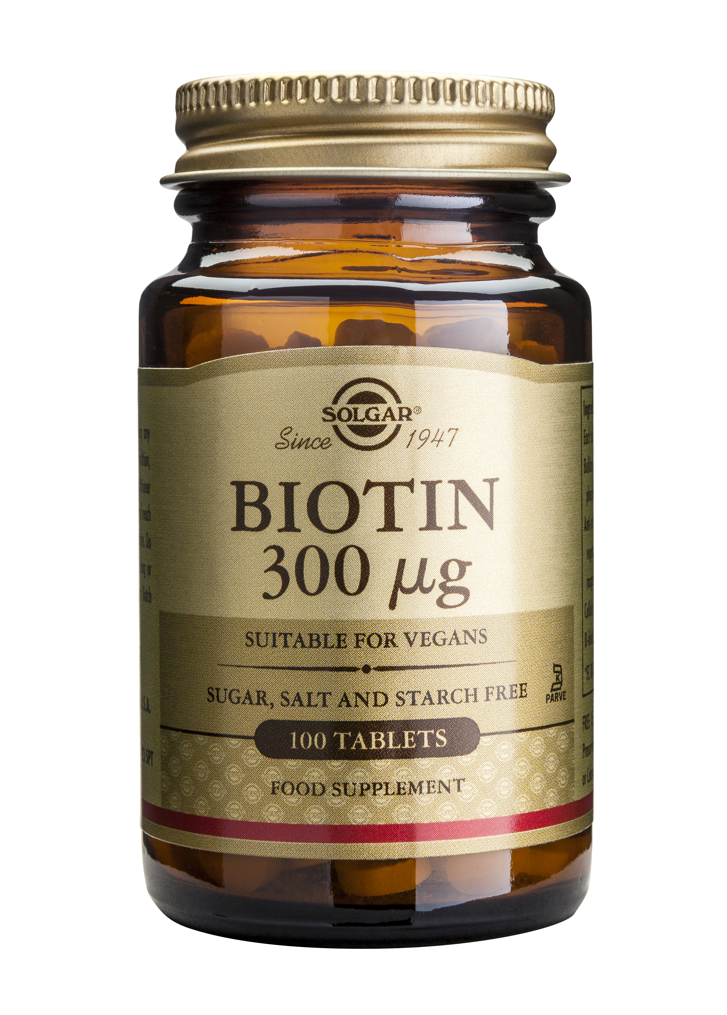 Solgar Biotin 300mg 100tabs