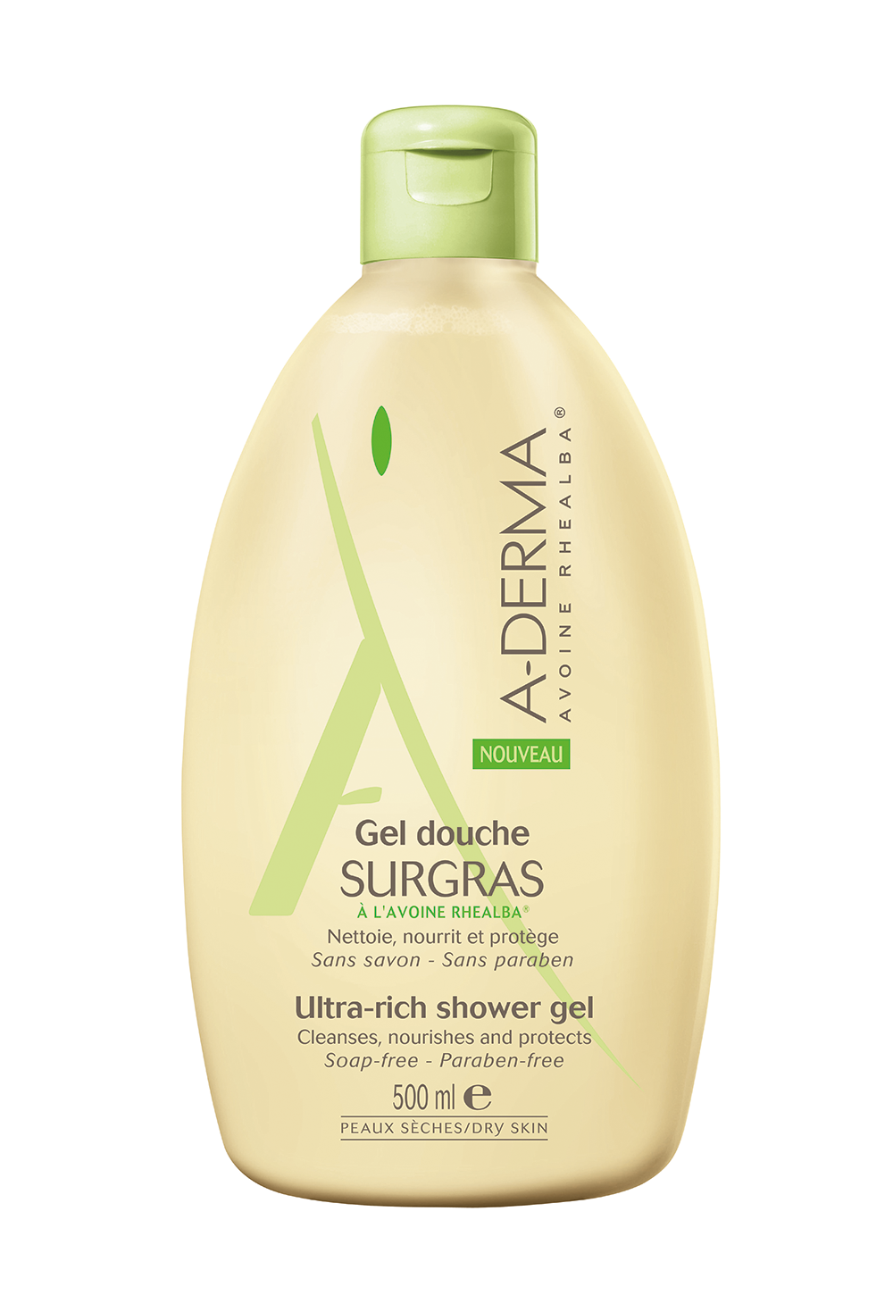 A-Derma Gel Douche Surgras 500Ml