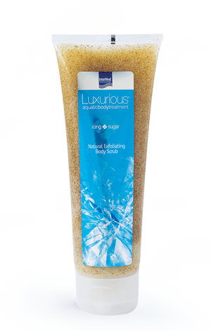 Intermed Luxurious Natural Exfoliating Body Scrub Icing Sugar 250ml