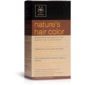 Apivita Nature S Hair Color N7,7 Ξανθο Μπεζ