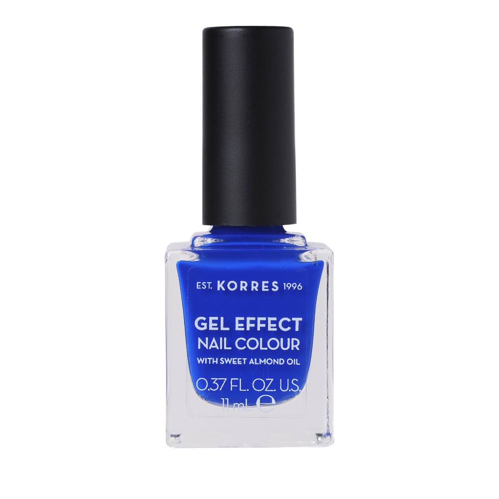 Korres Gel Effect Nail Colour 86 Ocean Blue 11ml