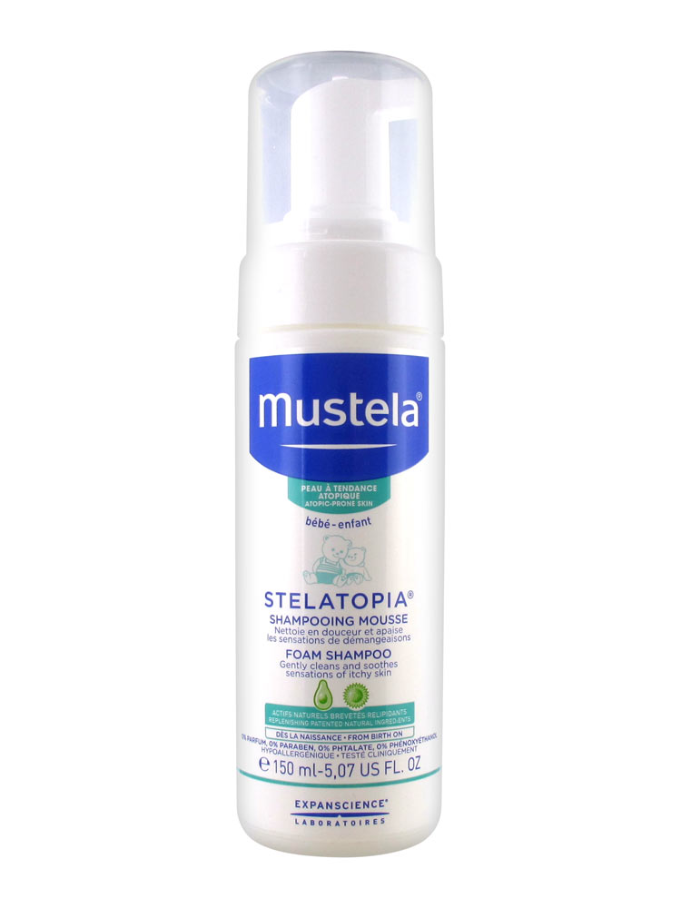 Mustela Stelatopia Foam Shampoo 150ml