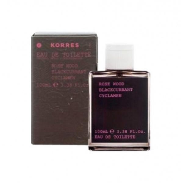 Korres Rose Wood Eau De Toilette 100Ml