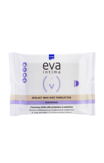 Intermed Eva Intima Pocket Size Towelettes 10 τεμάχια